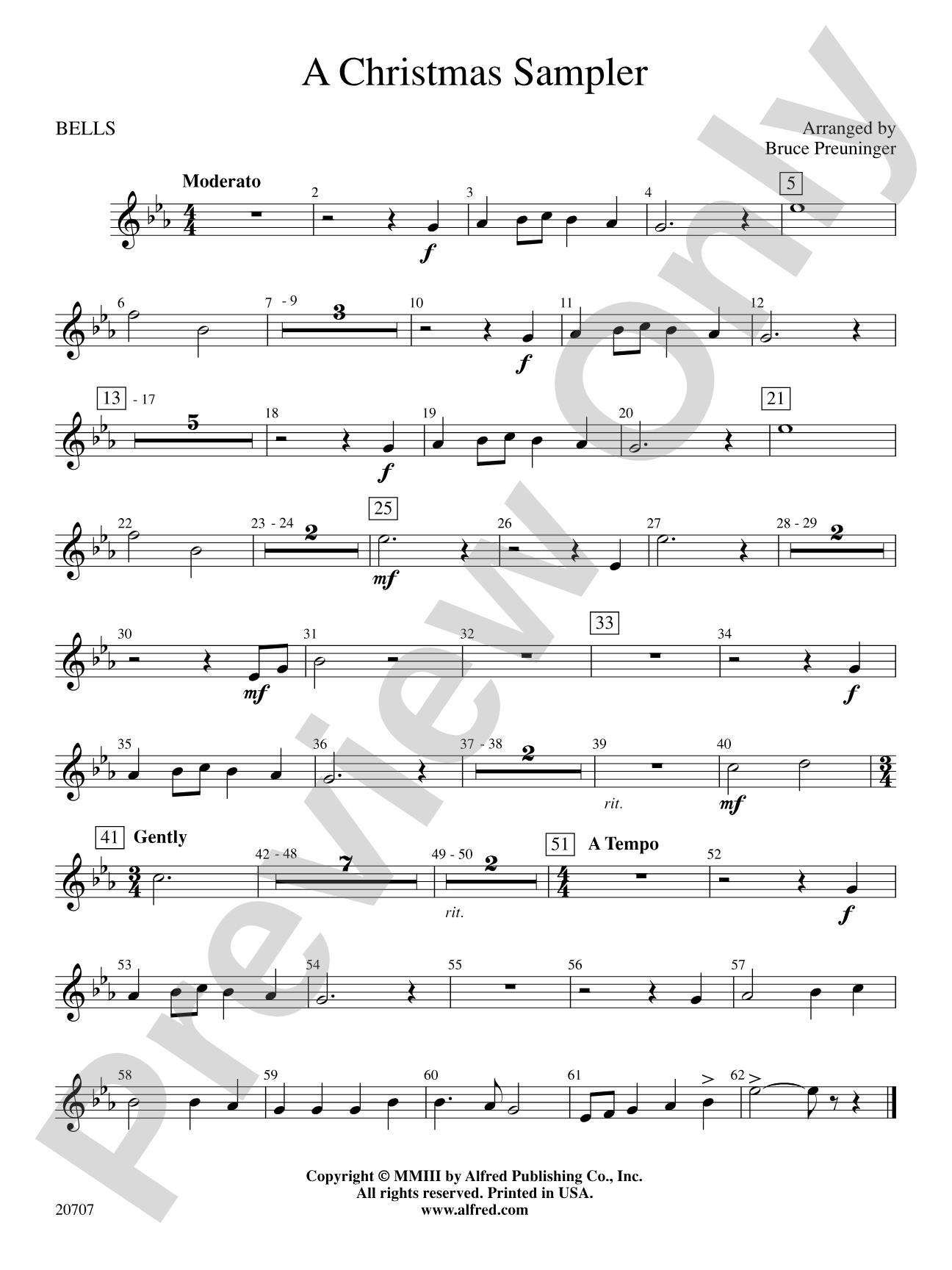 A Christmas Sampler: Bells