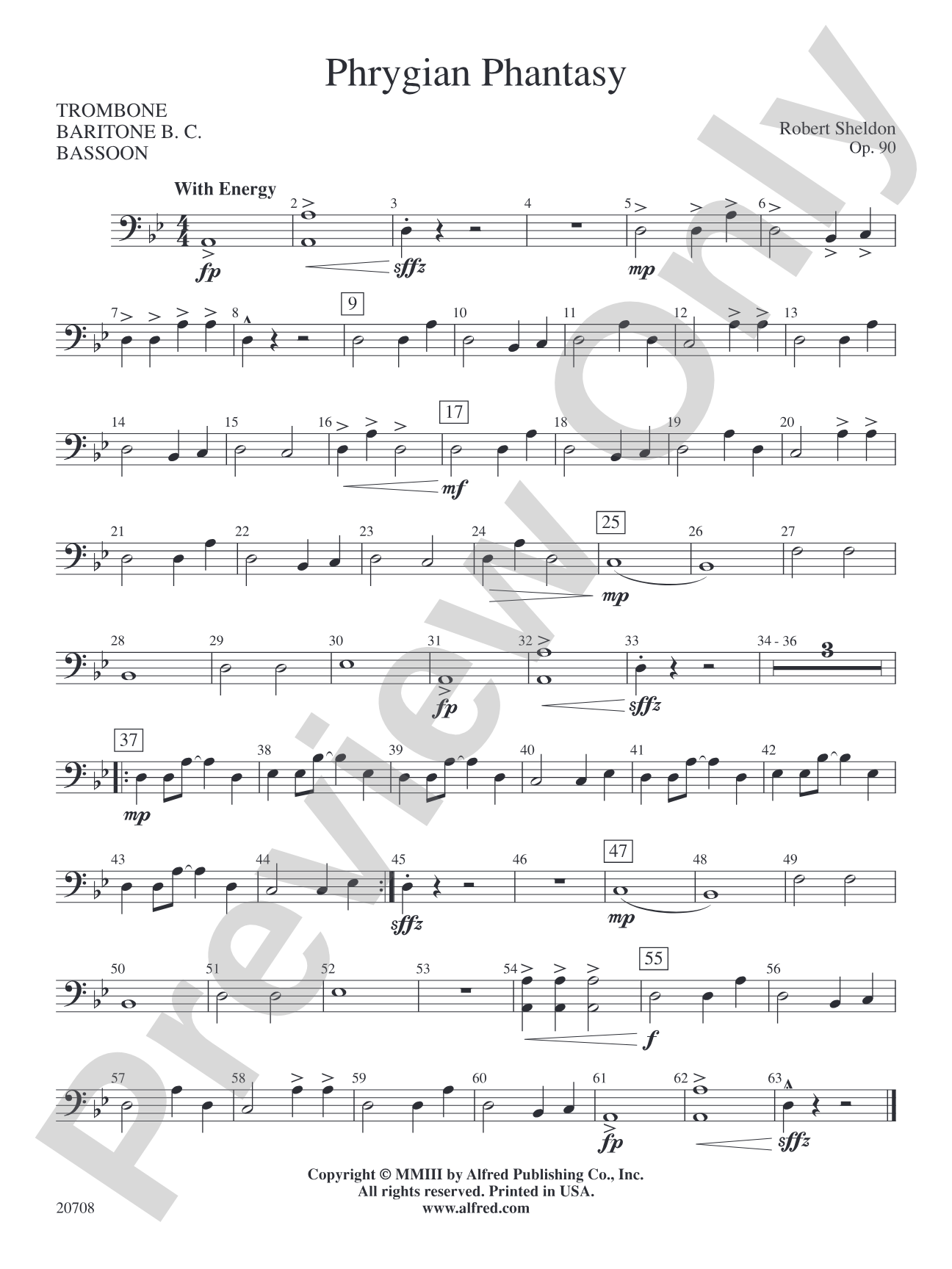 Phrygian Phantasy: 1st Trombone