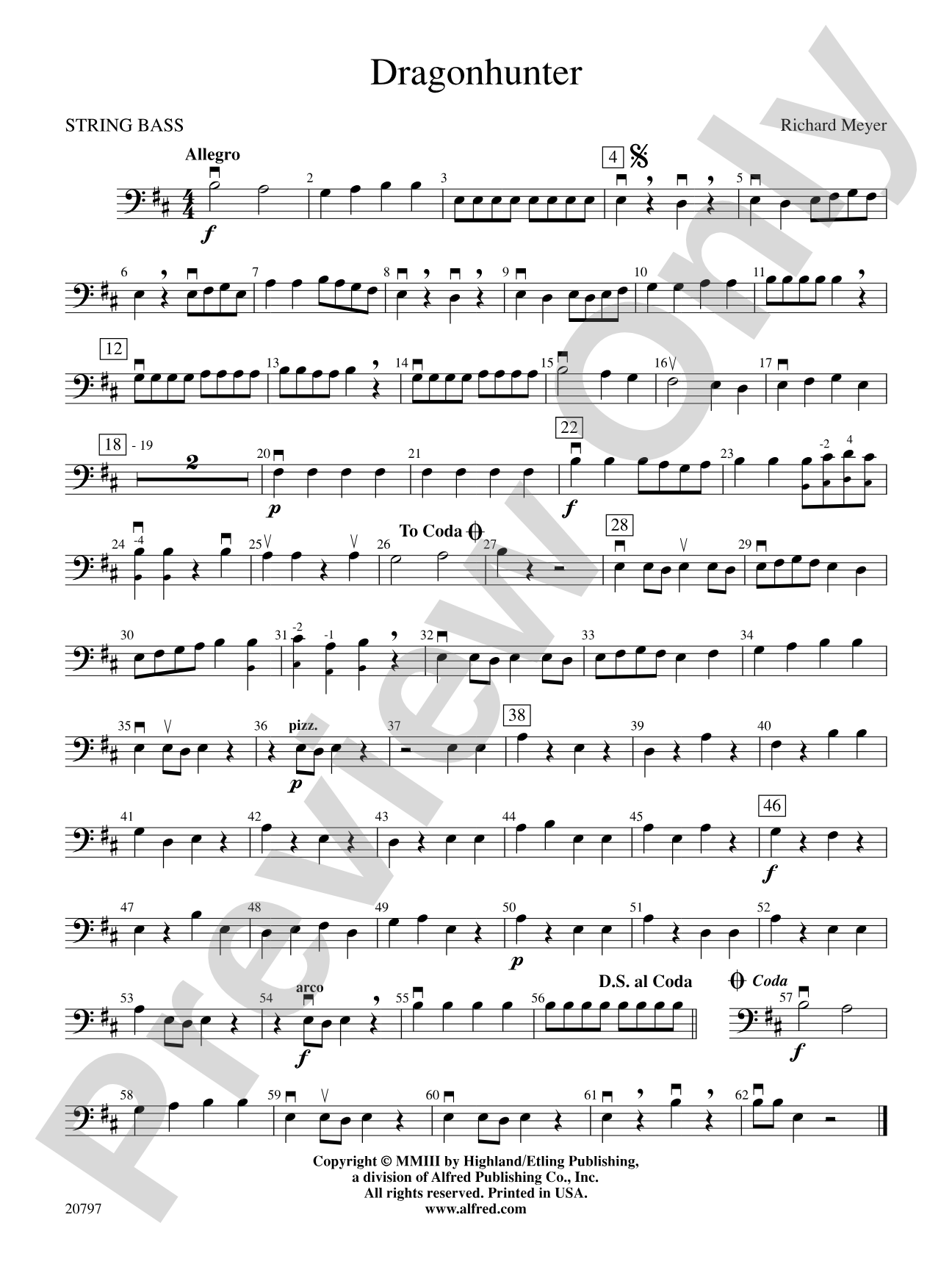 Dragonhunter: String Bass