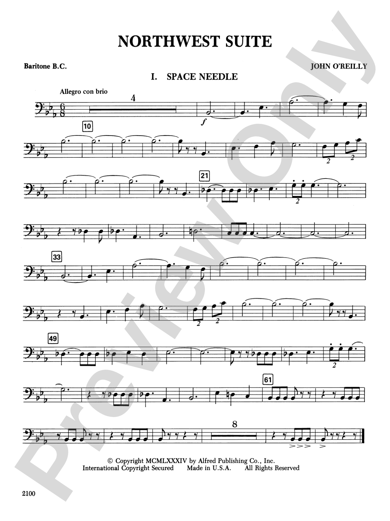 Northwest Suite: Baritone B.C.