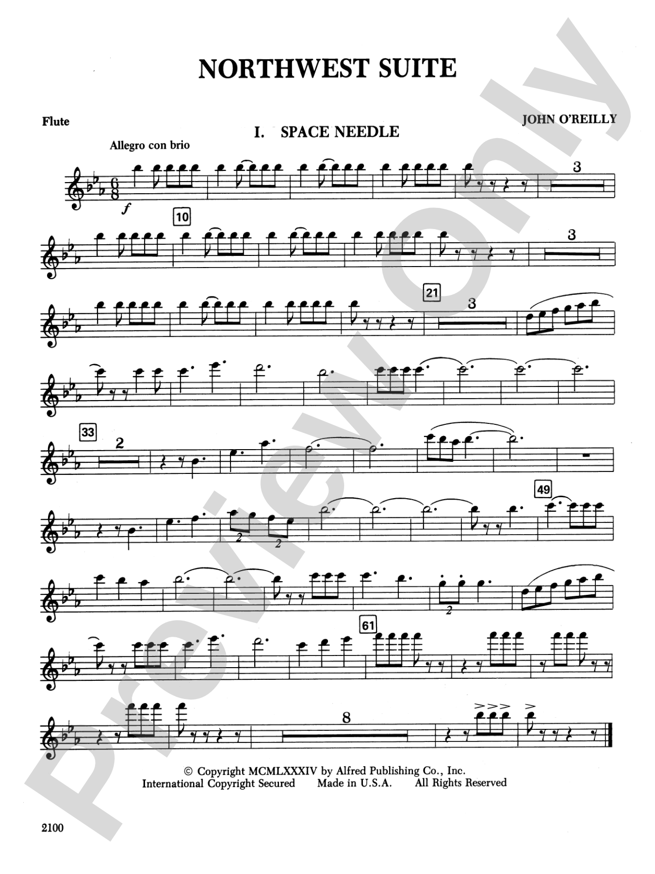 Northwest Suite: Flute