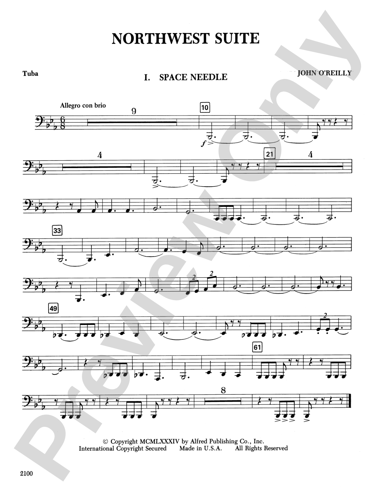 Northwest Suite: Tuba