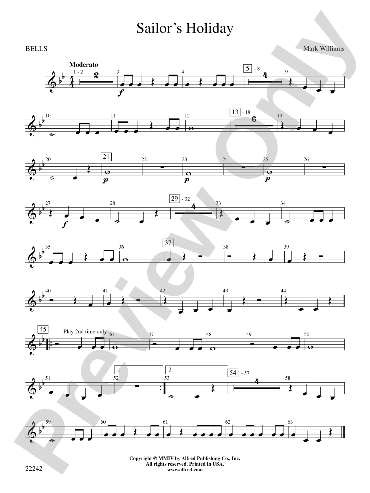 Sailor's Holiday: Bells