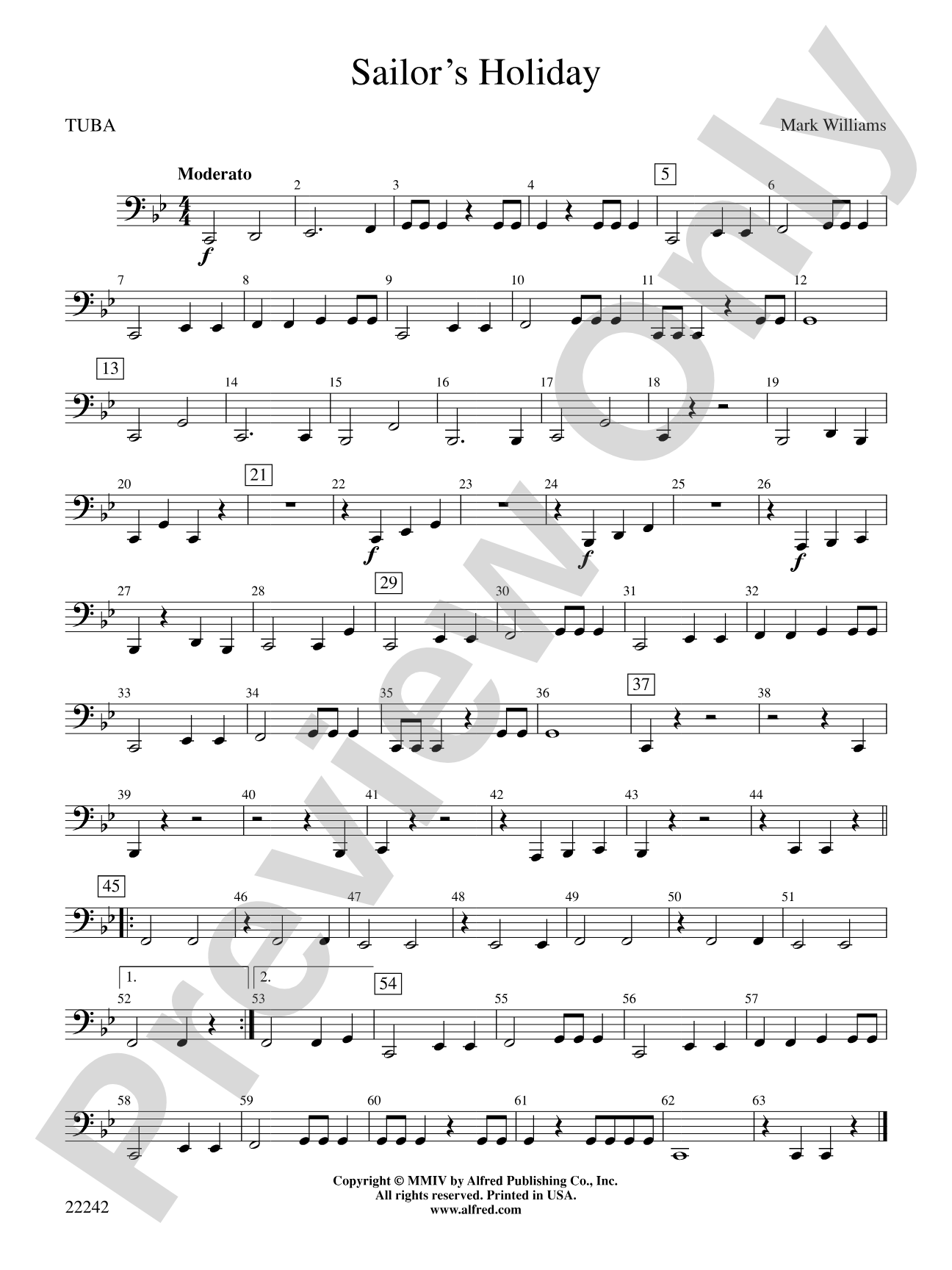 Sailor's Holiday: Tuba