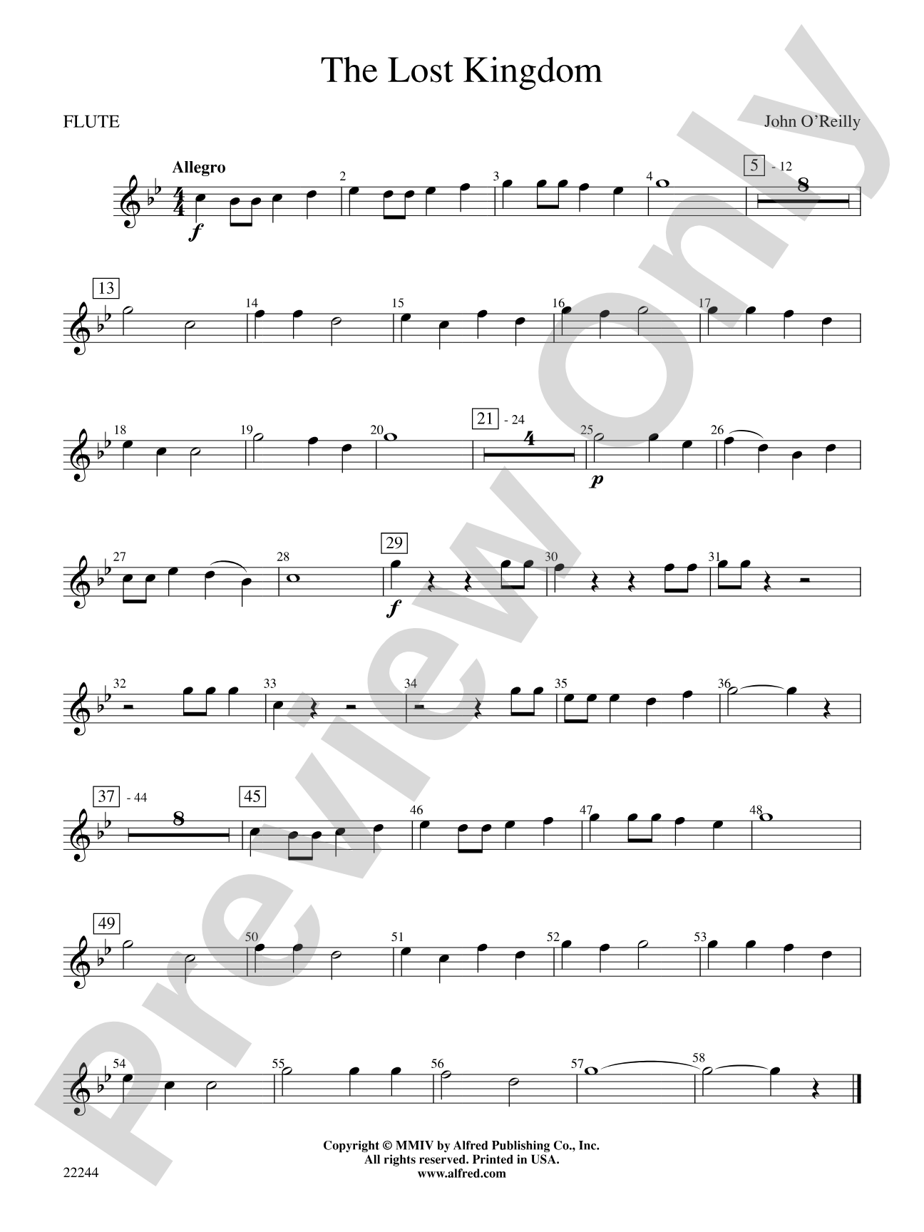 The Lost Kingdom: Flute