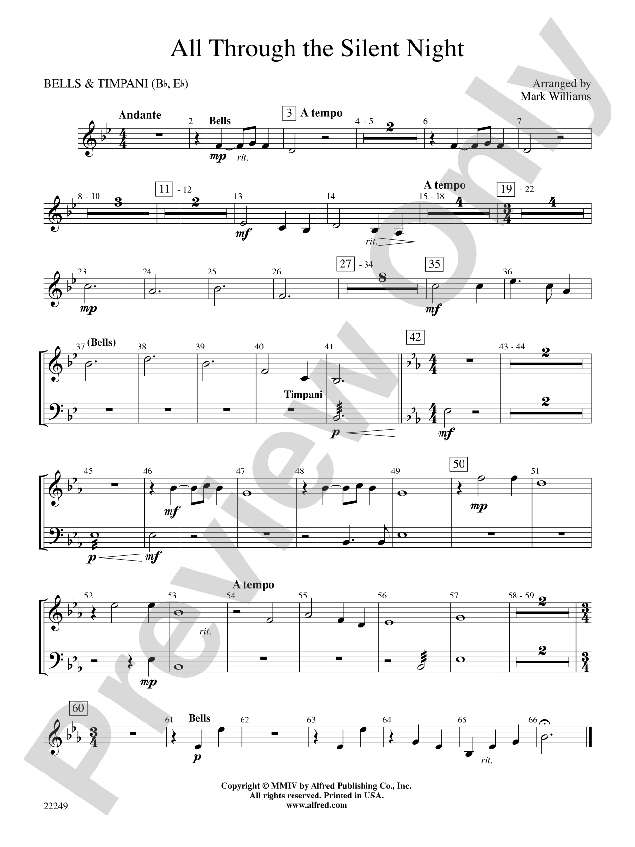 All Through the Silent Night: Bells
