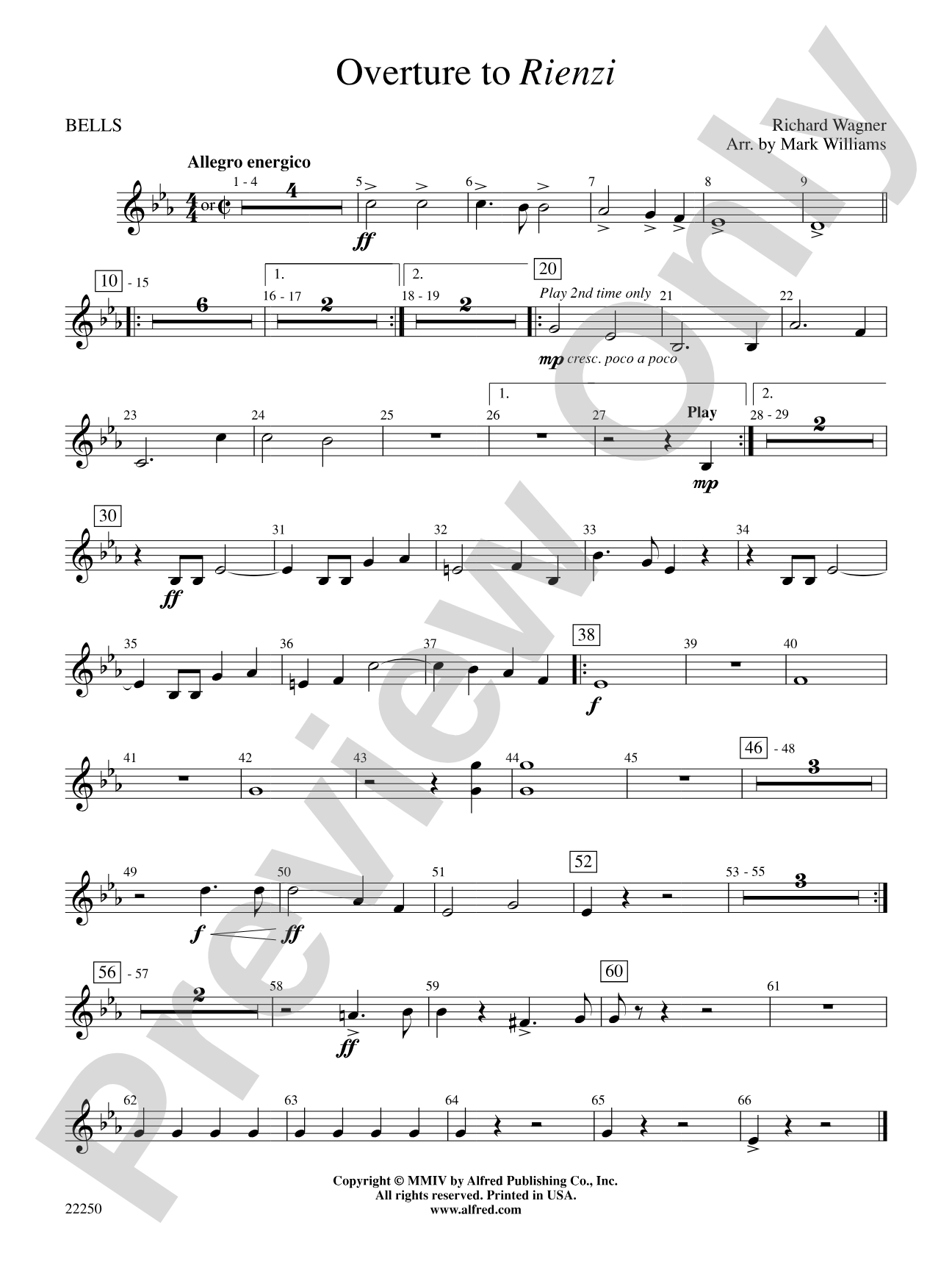 Overture to Rienzi: Bells