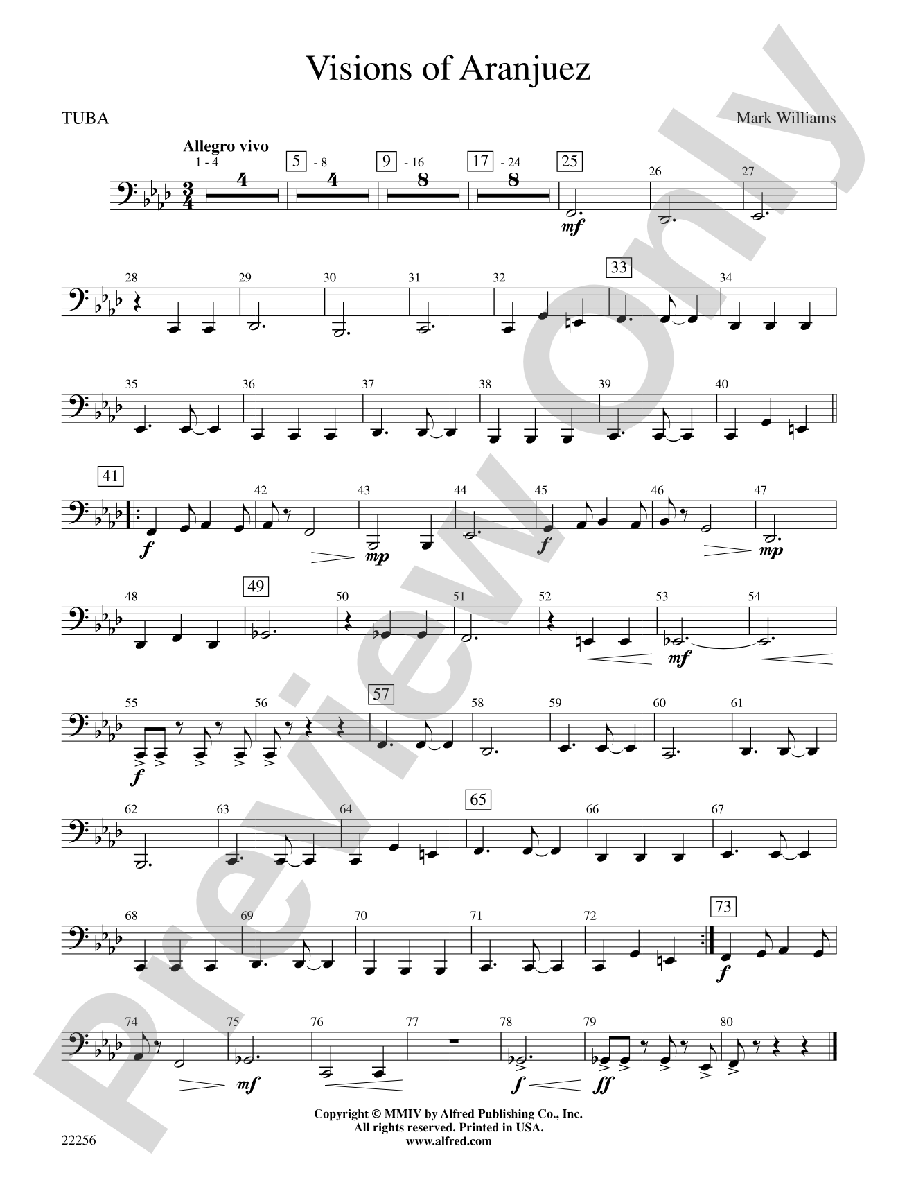 Visions of Aranjuez: Tuba