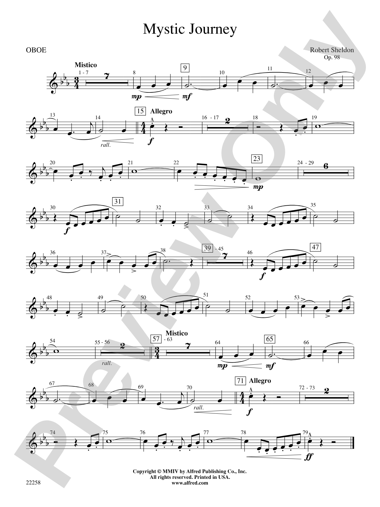 Mystic Journey: Oboe