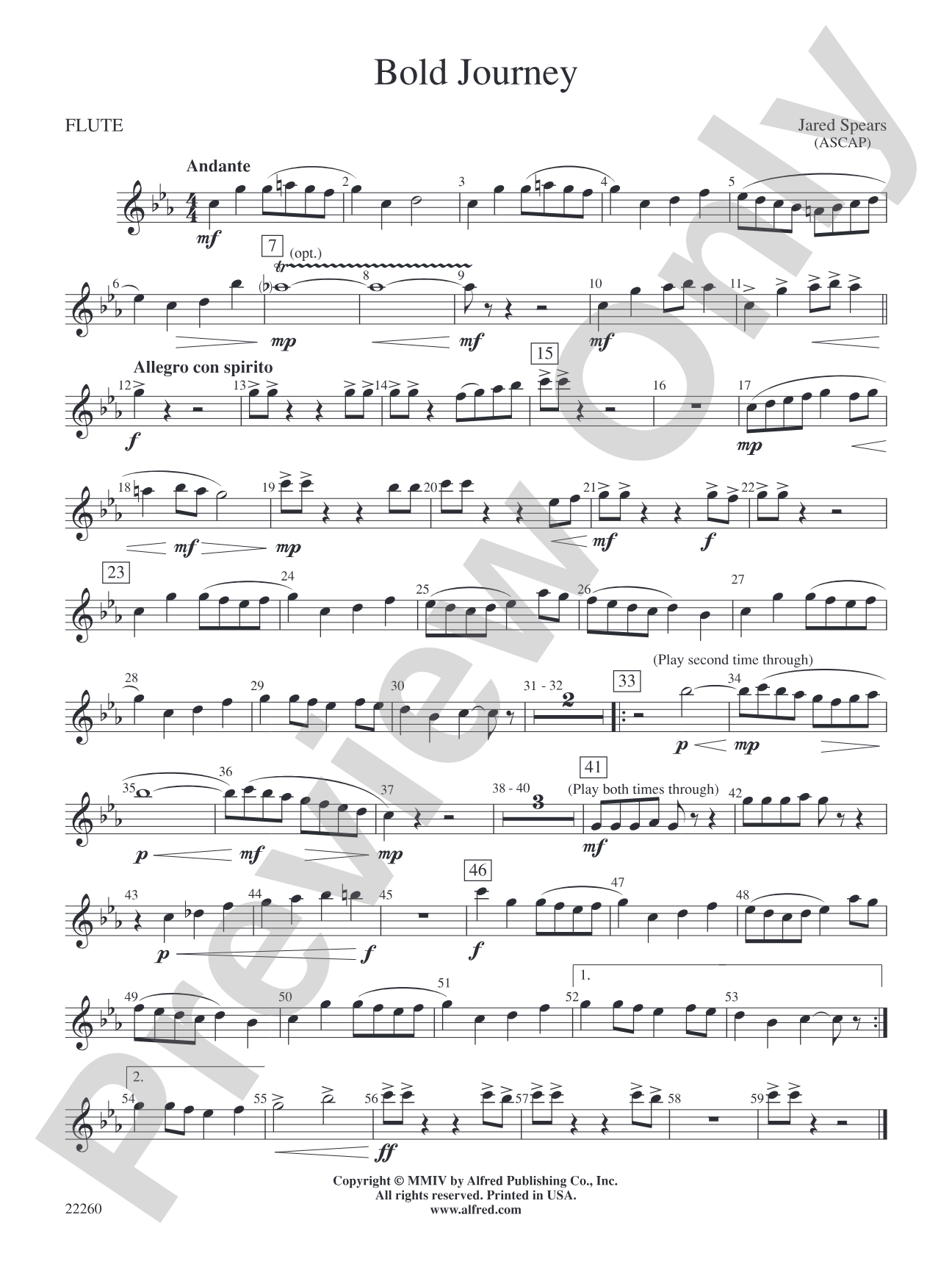 Bold Journey: Flute