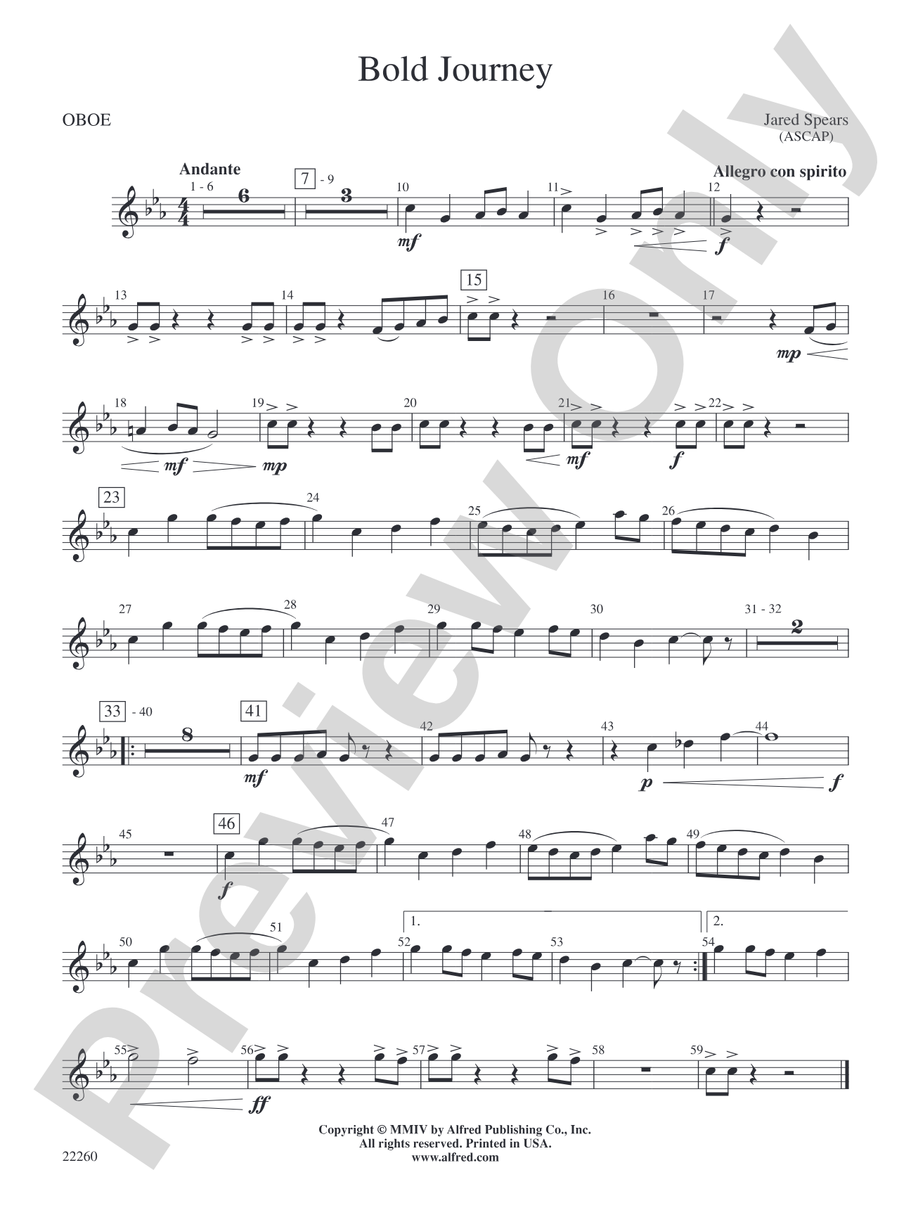 Bold Journey: Oboe