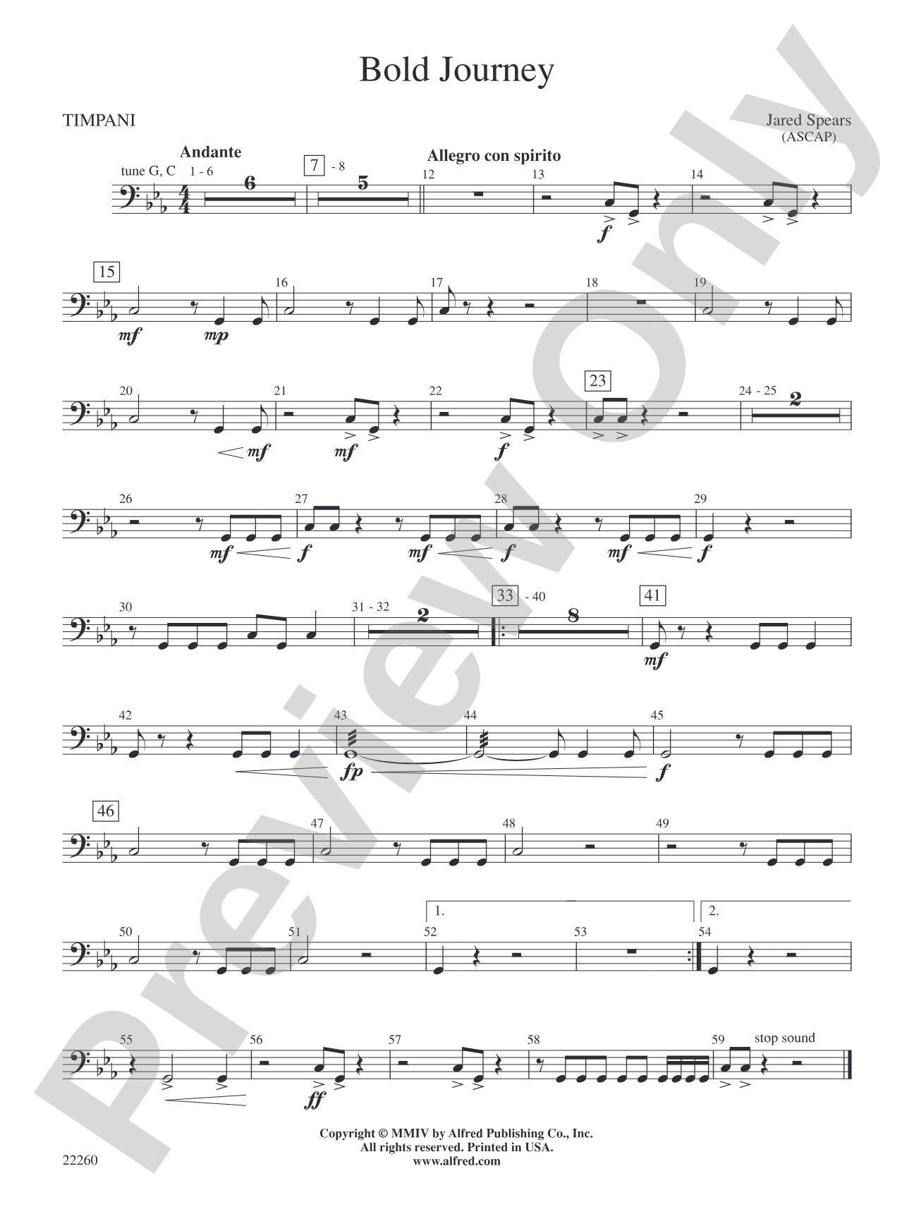 Bold Journey: Timpani