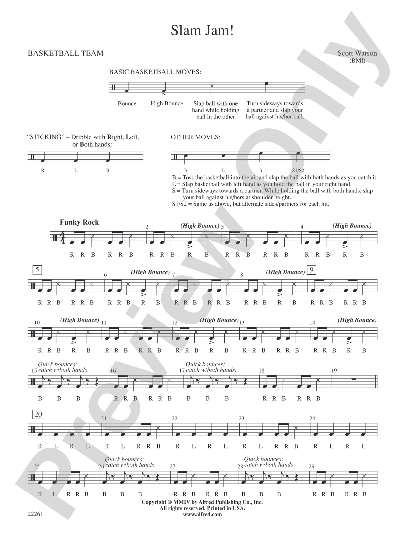 Slam Jam!: 4th Percussion