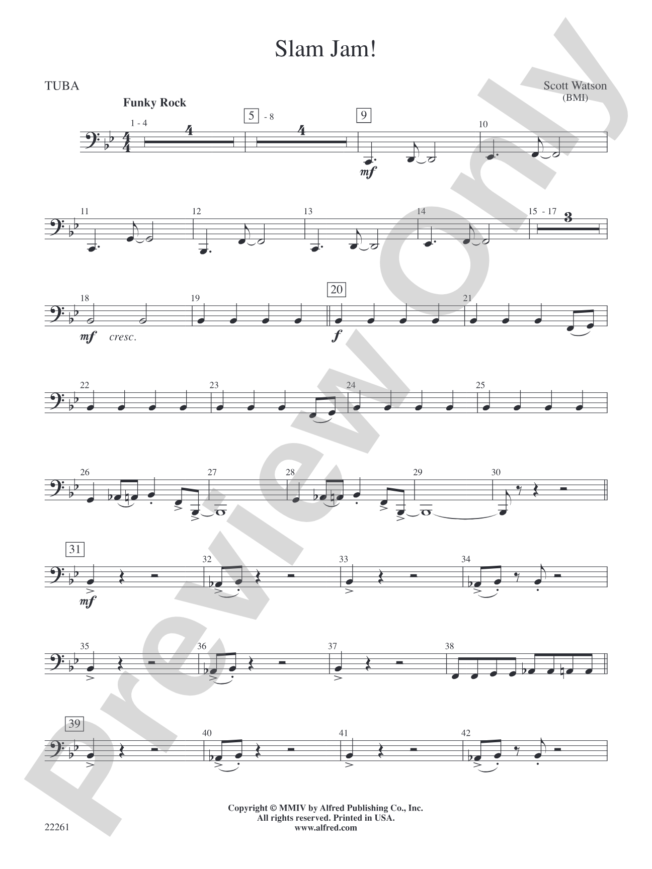 Slam Jam!: Tuba