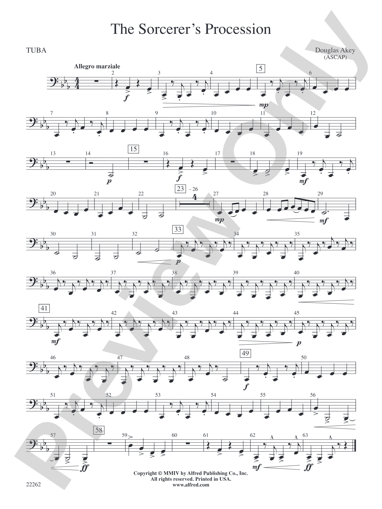 The Sorcerer's Procession: Tuba