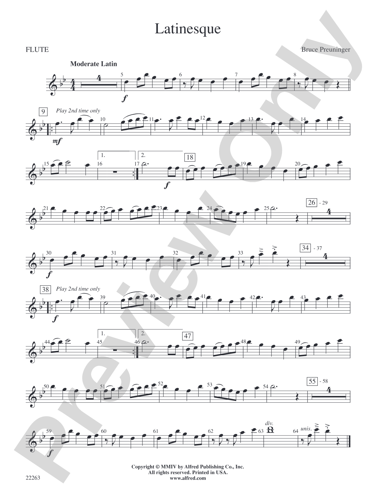 Latinesque: Flute