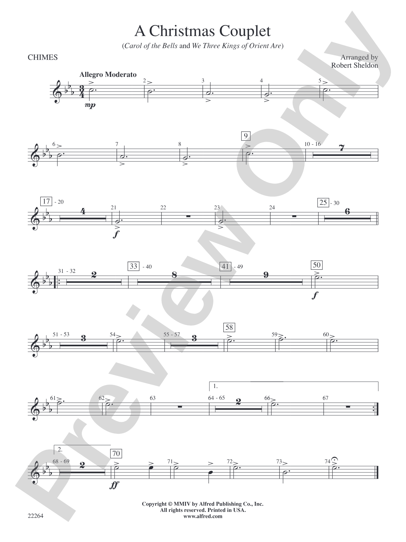 A Christmas Couplet: Chimes
