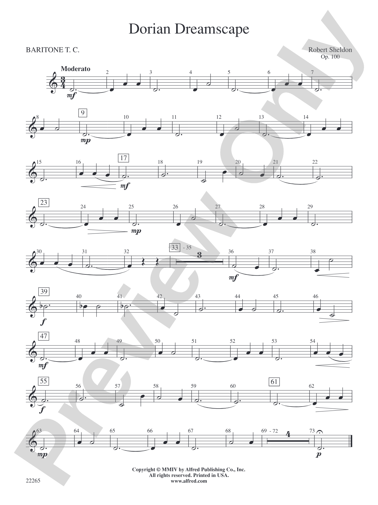 Dorian Dreamscape: Baritone T.C.