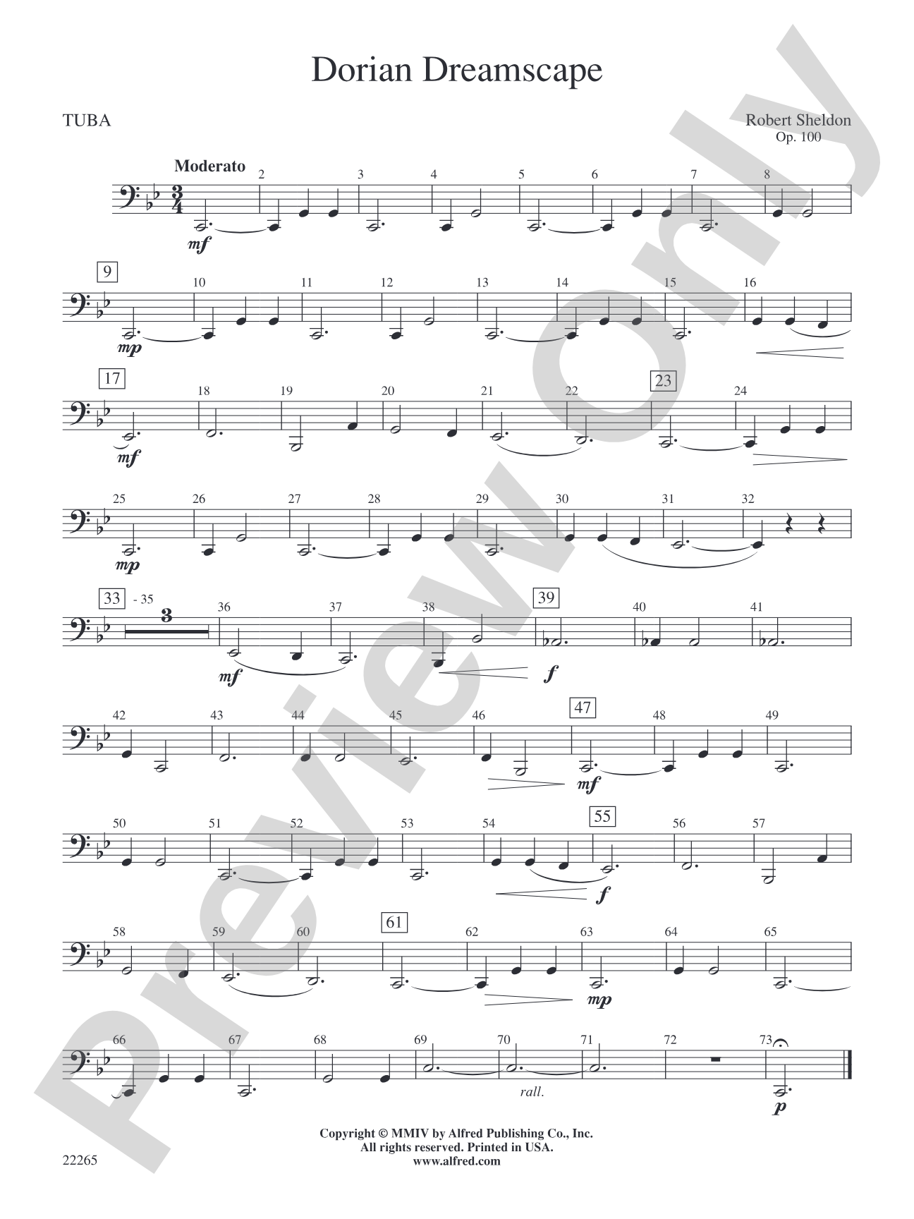 Dorian Dreamscape: Tuba
