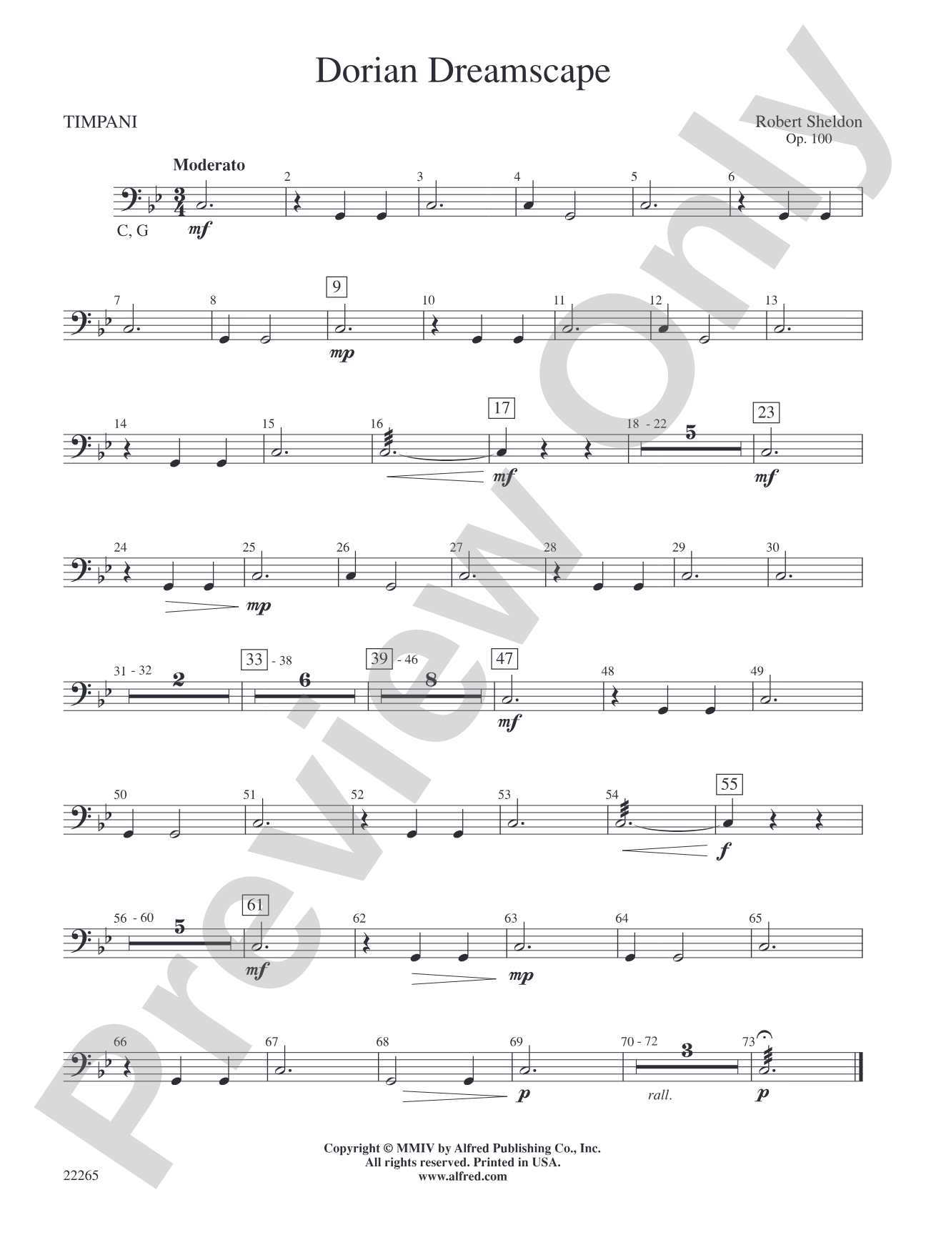 Dorian Dreamscape: Timpani
