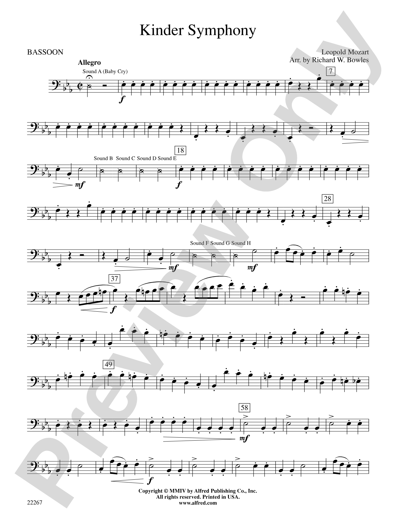 Kinder Symphony: Bassoon