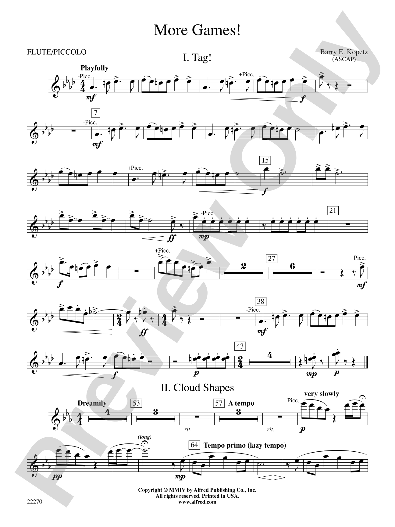 More Games!: Flute