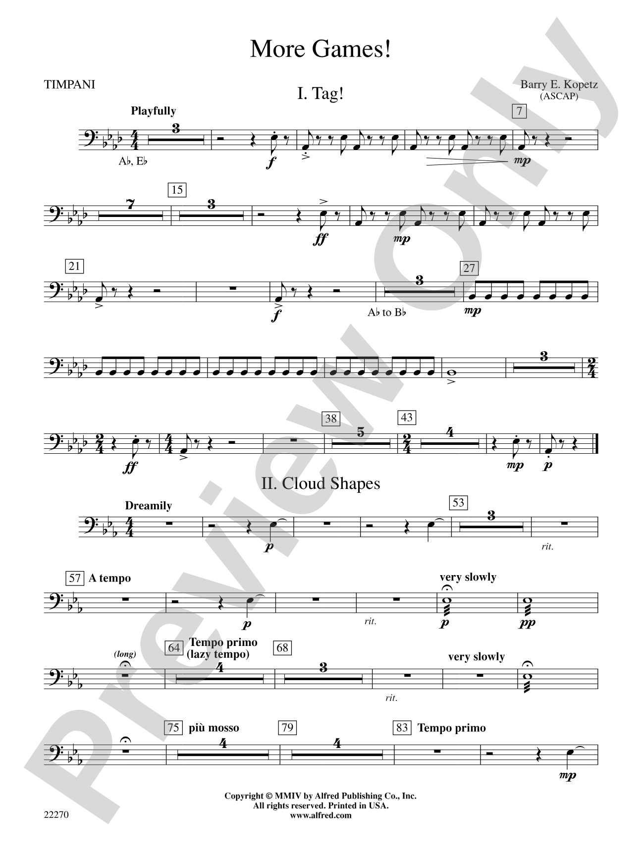 More Games!: Timpani