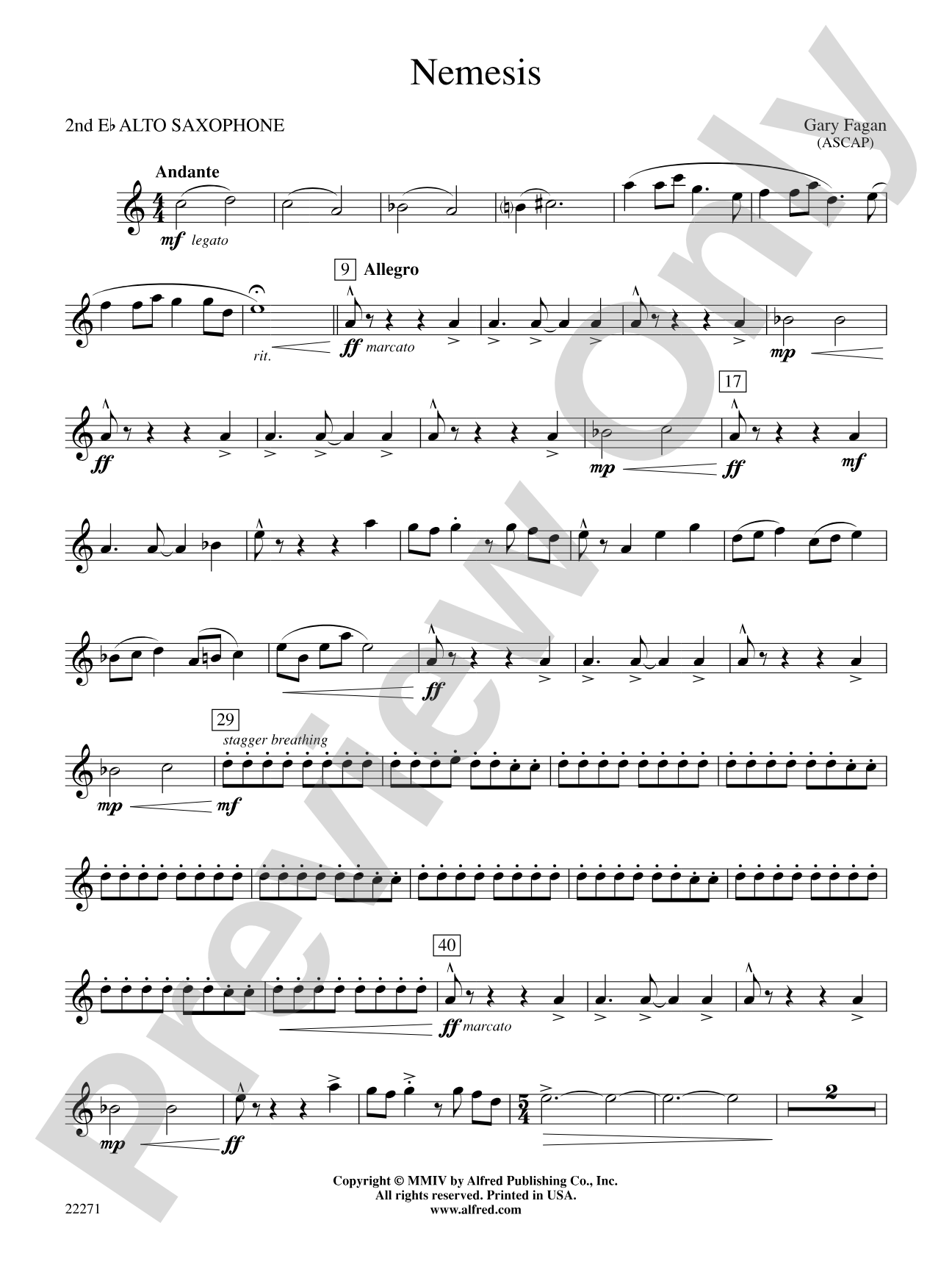 Nemesis: 2nd E-flat Alto Saxophone