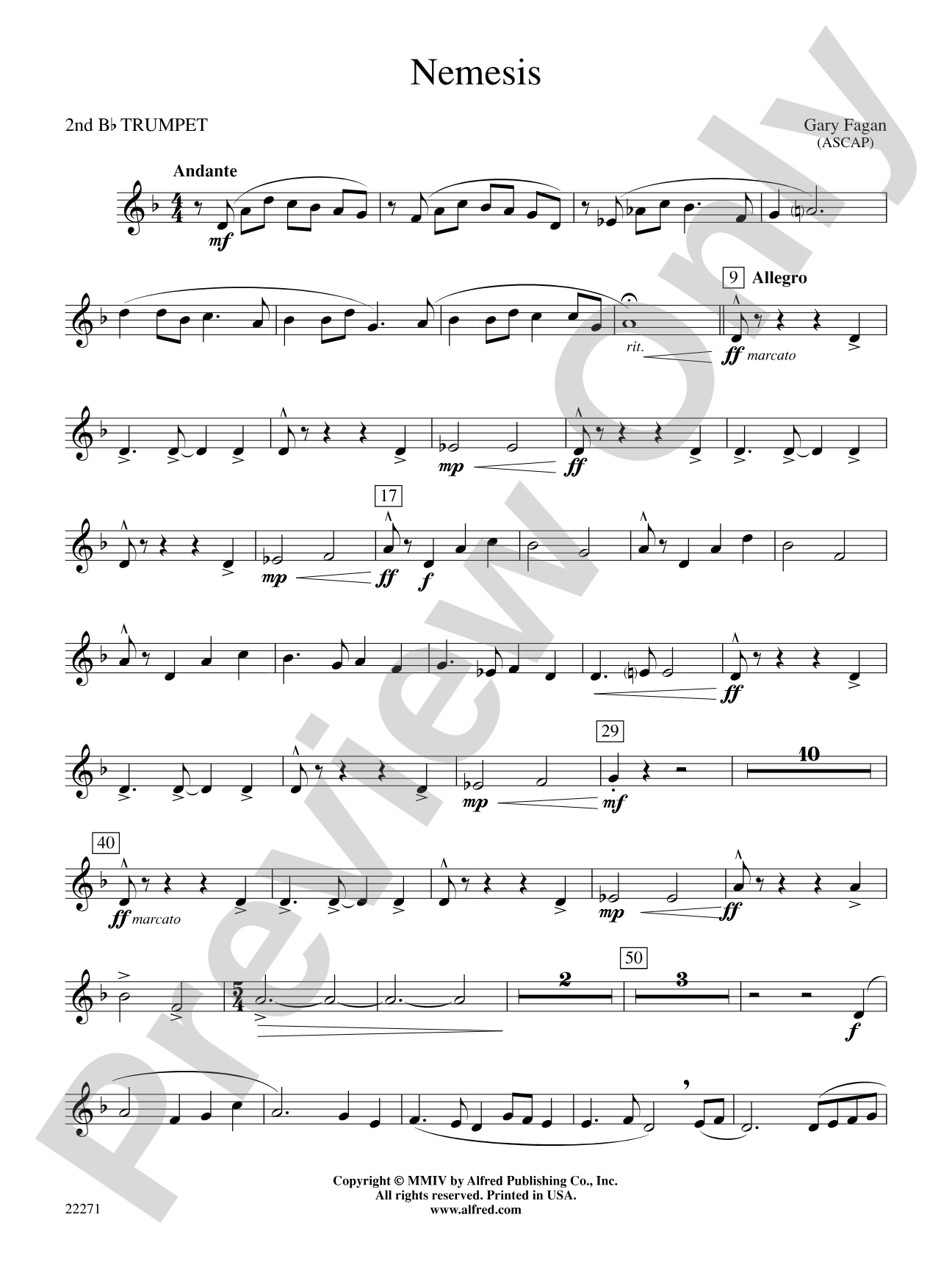 Nemesis: 2nd B-flat Trumpet