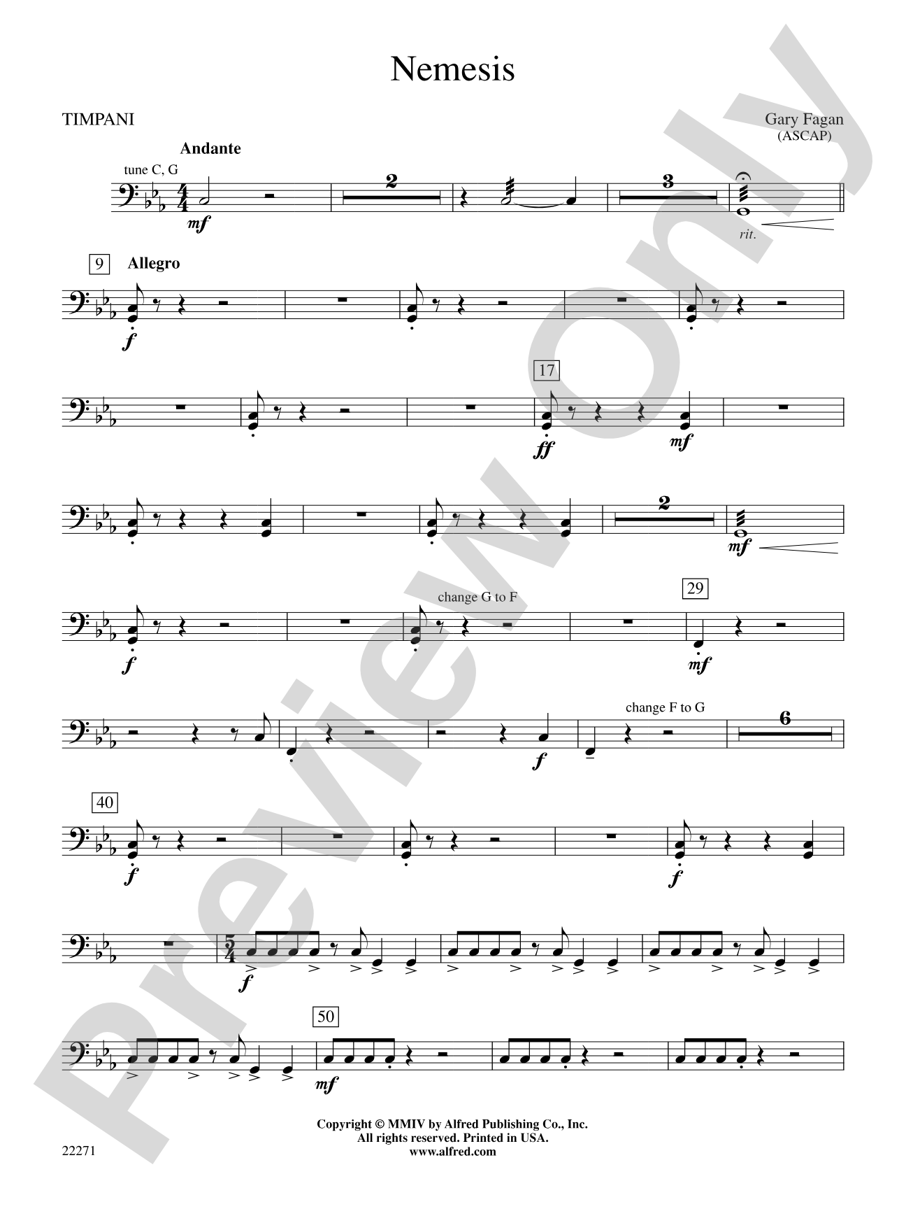 Nemesis: Timpani