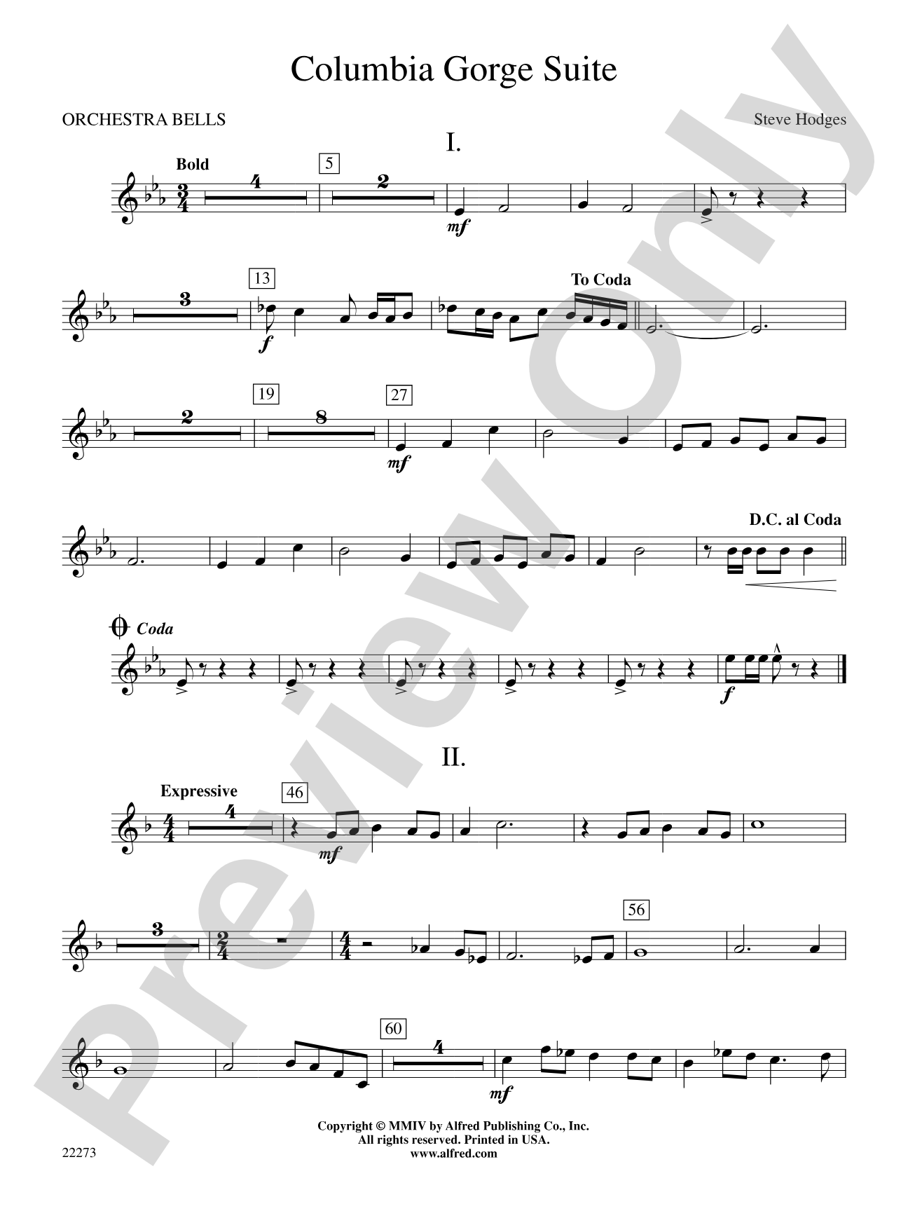 Columbia George Suite: Bells