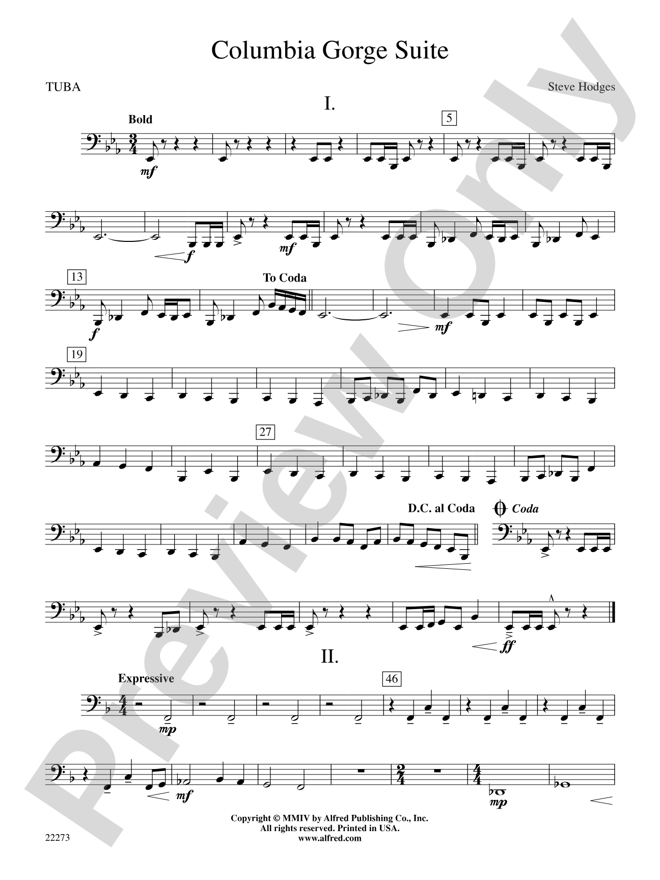 Columbia George Suite: Tuba