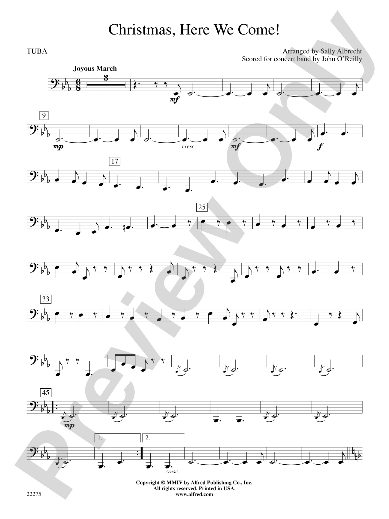 Christmas, Here We Come!: Tuba
