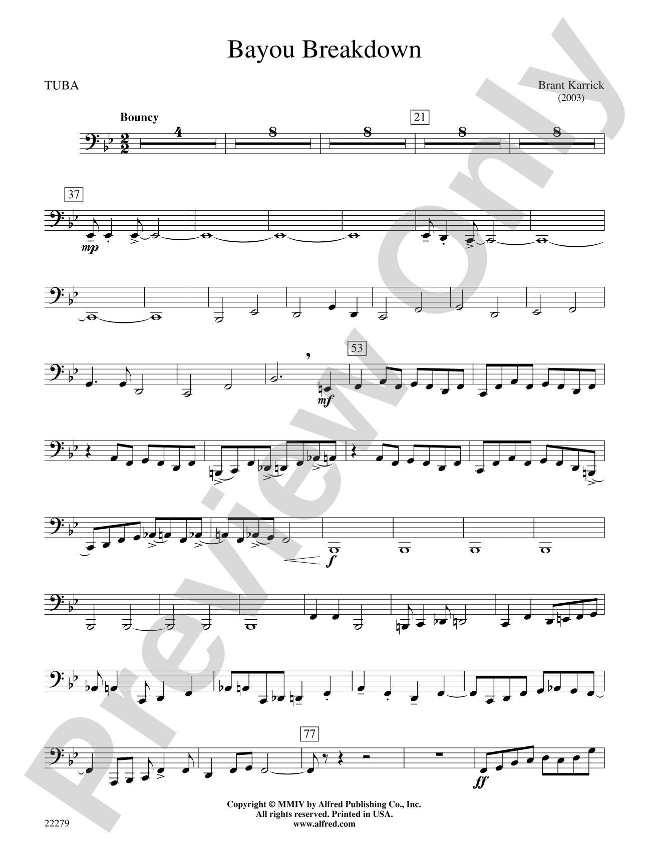 Bayou Breakdown: Tuba