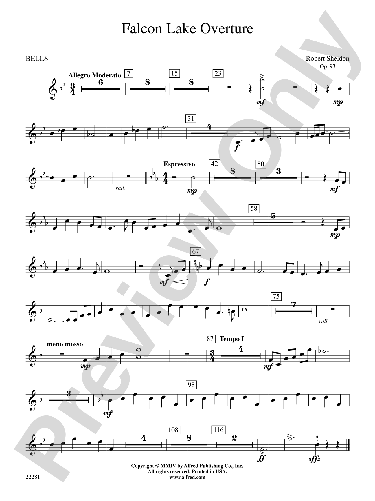 Falcon Lake Overture: Bells
