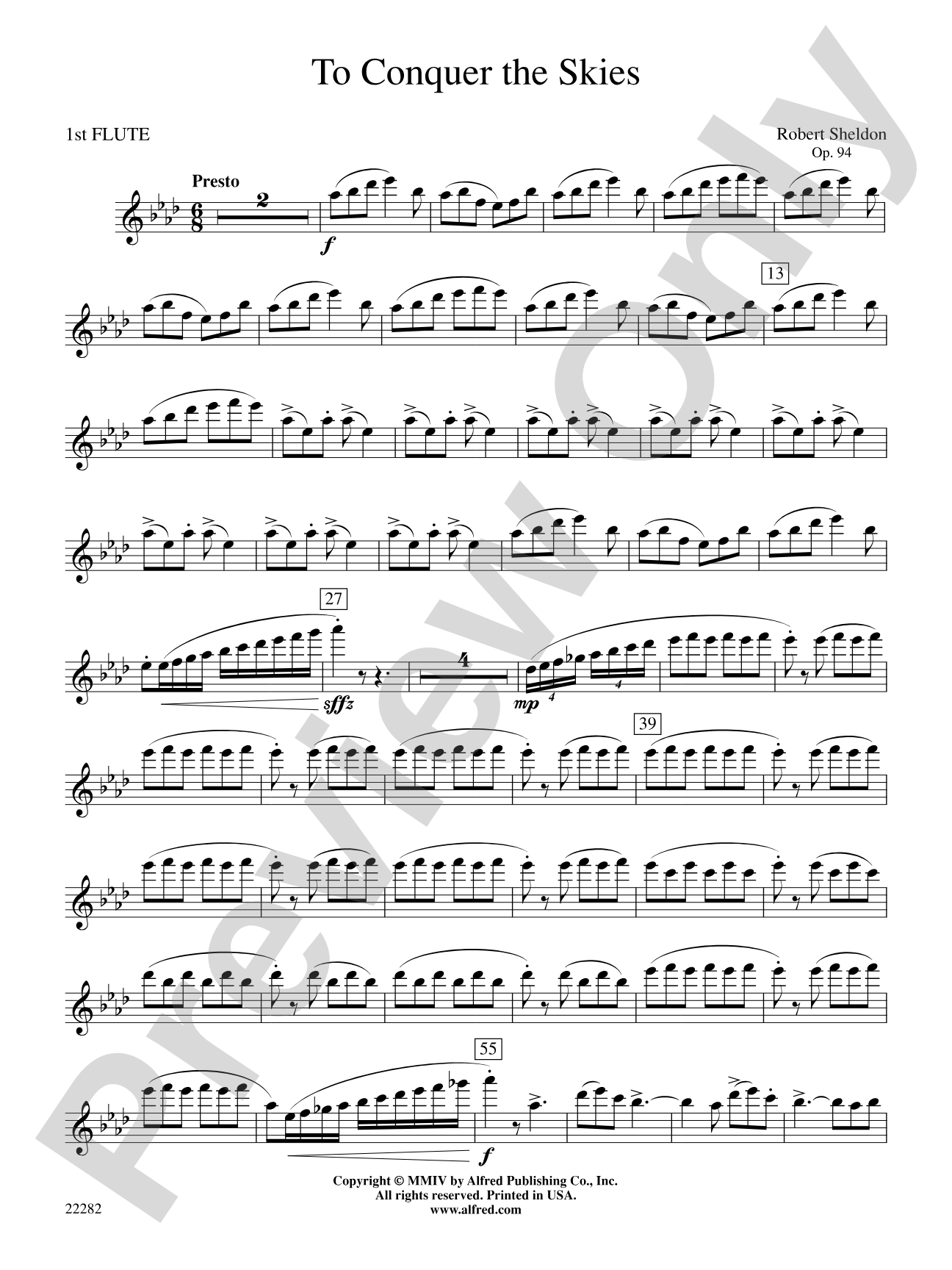 To Conquer the Skies: Flute