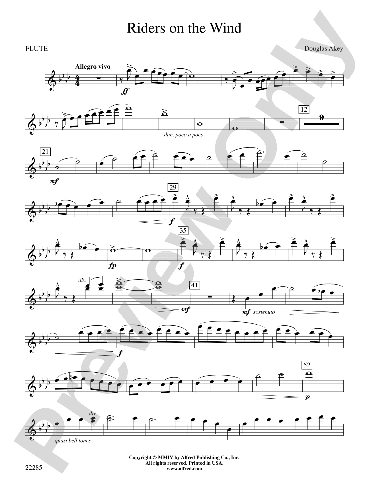 Riders on the Wind: Flute