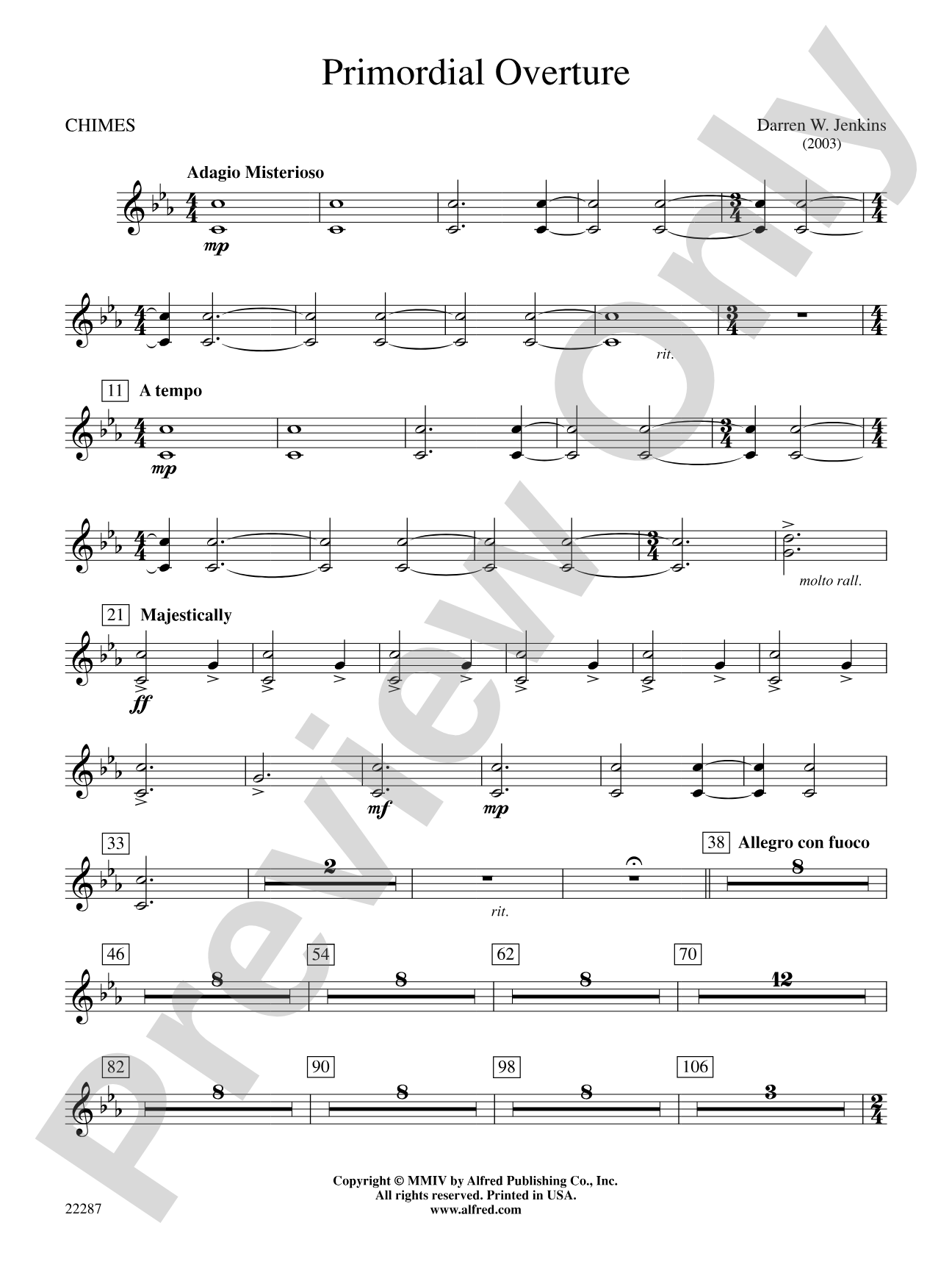 Primordial Overture: Chimes