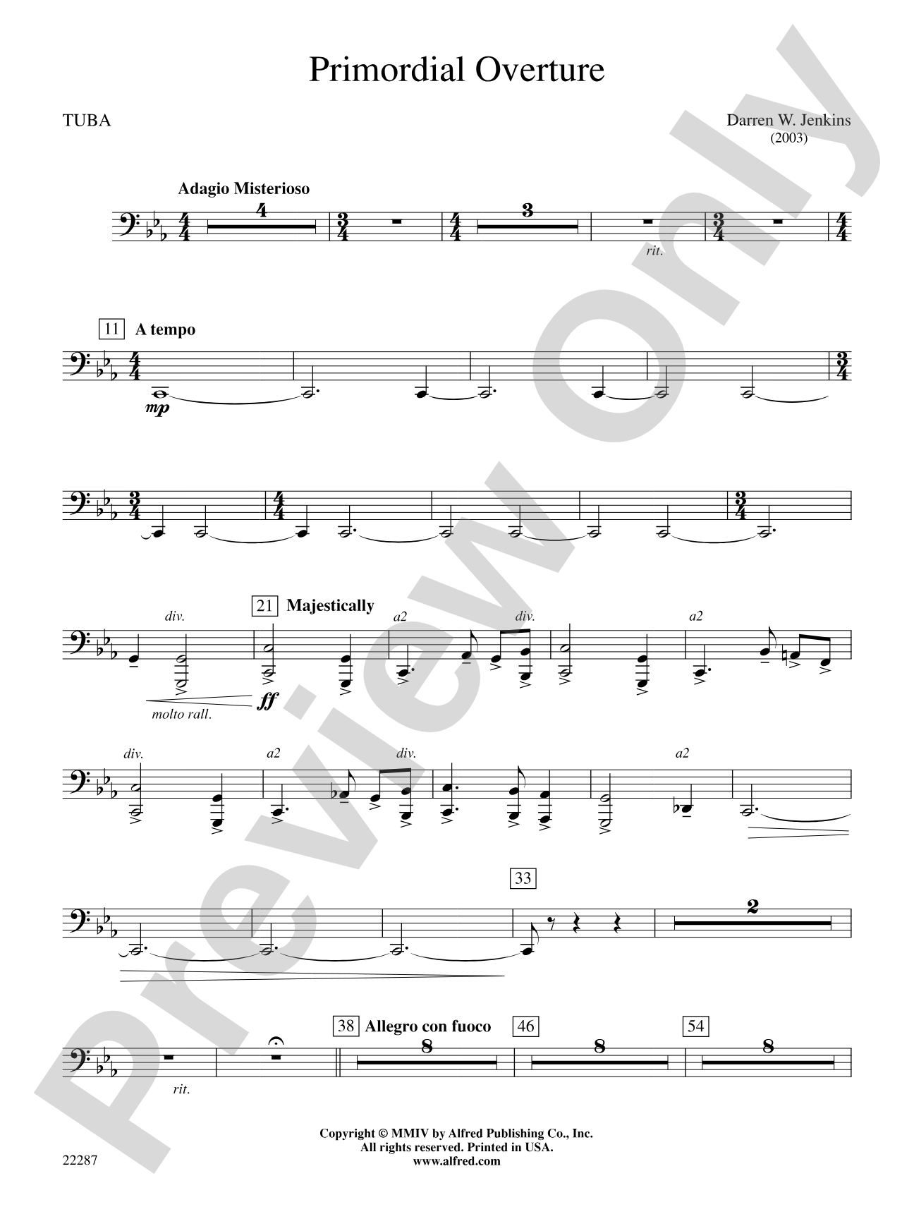 Primordial Overture: Tuba