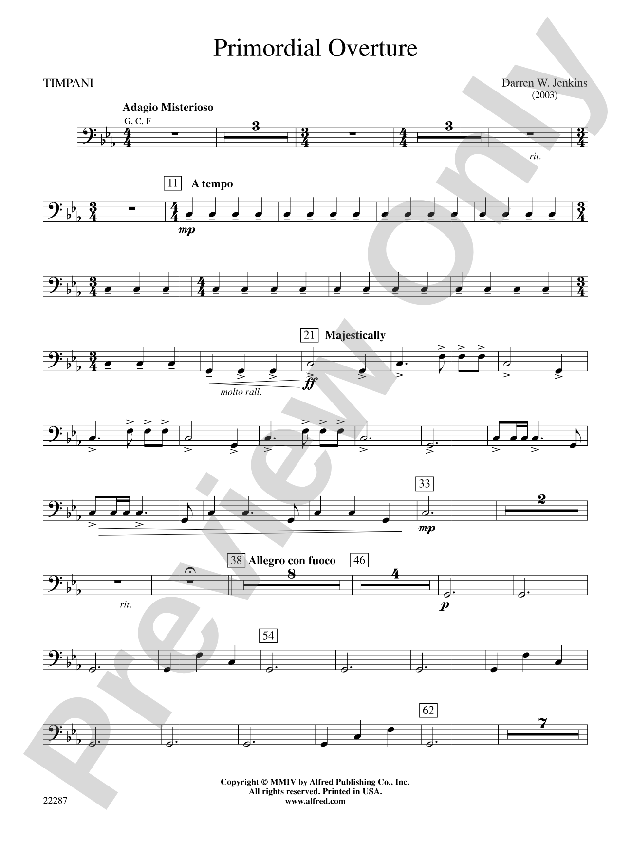 Primordial Overture: Timpani