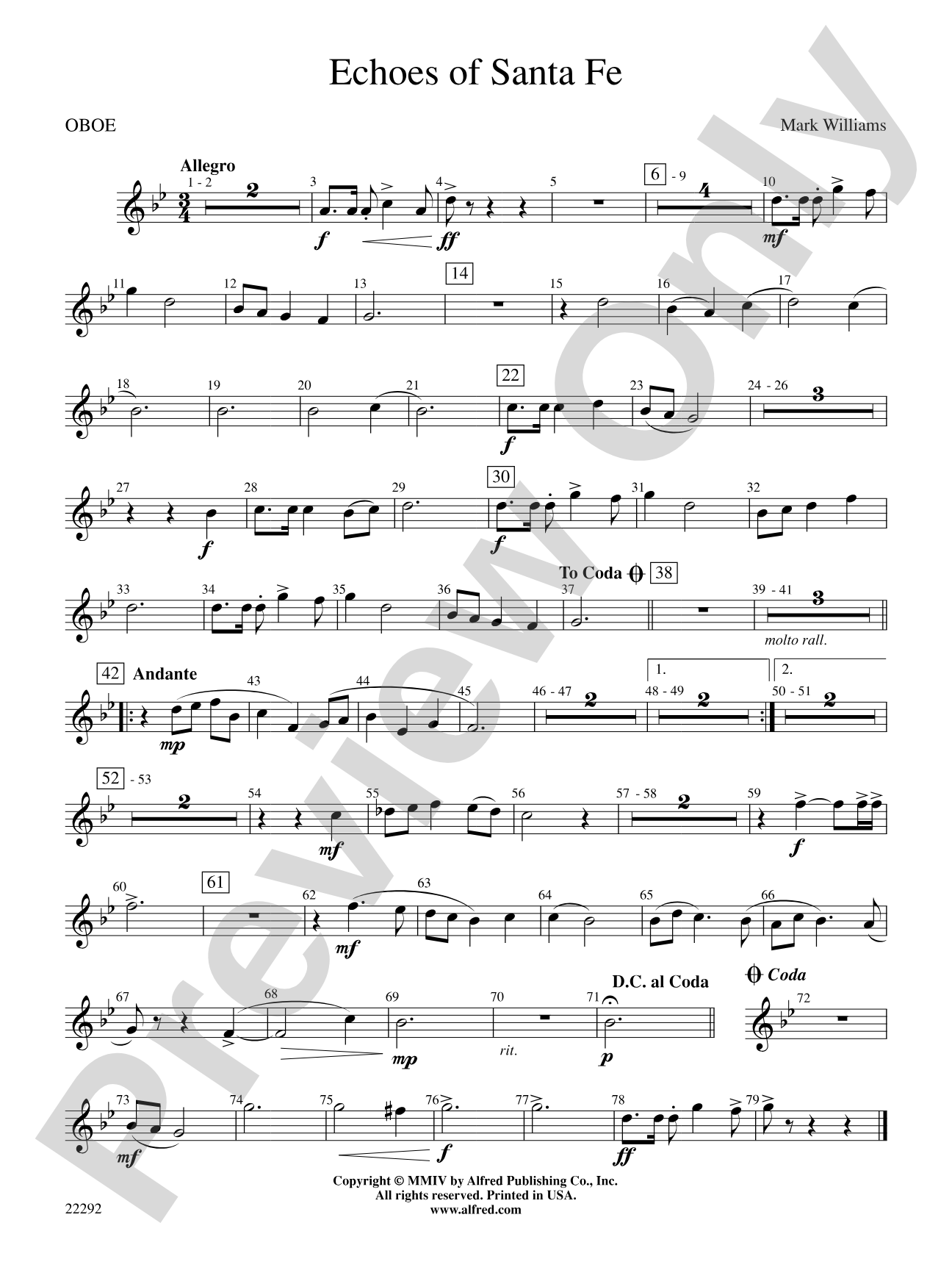 Echoes of Santa Fe: Oboe