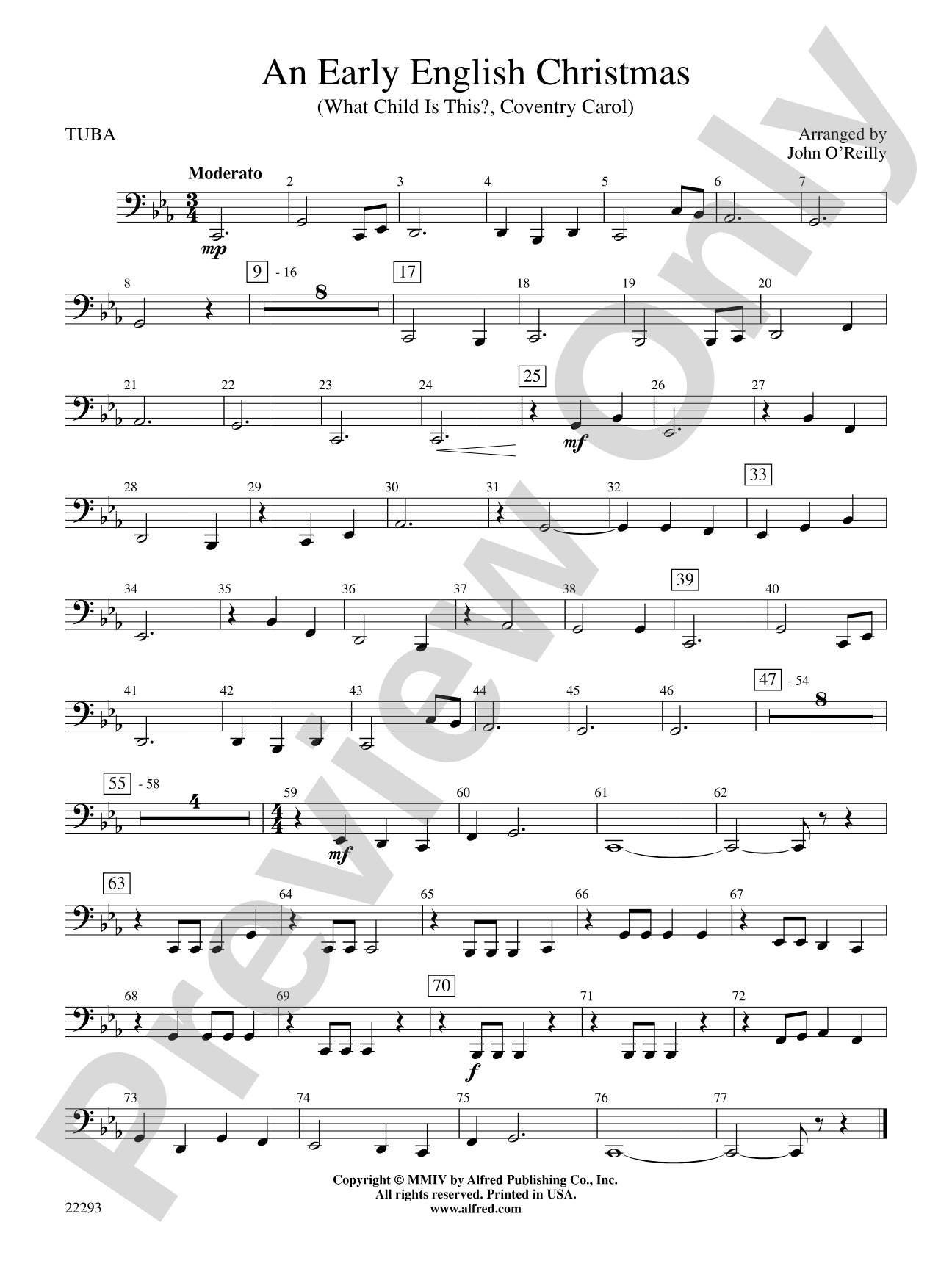 Early English Christmas: Tuba