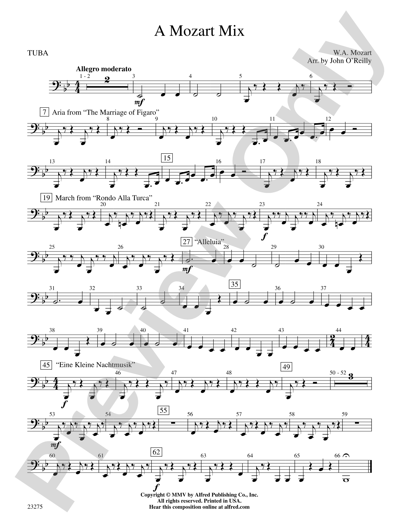 A Mozart Mix: Tuba