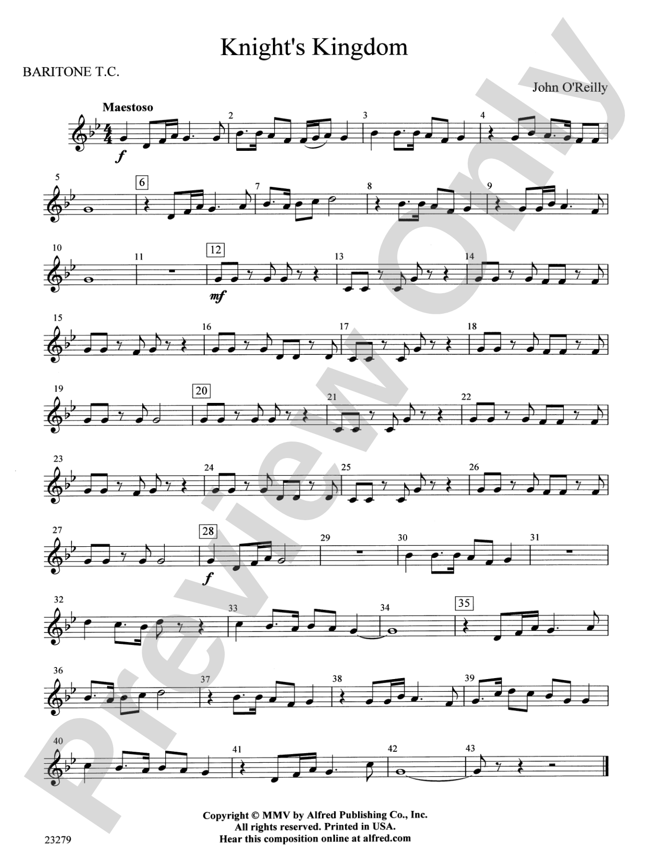 Knight's Kingdom: Baritone T.C.