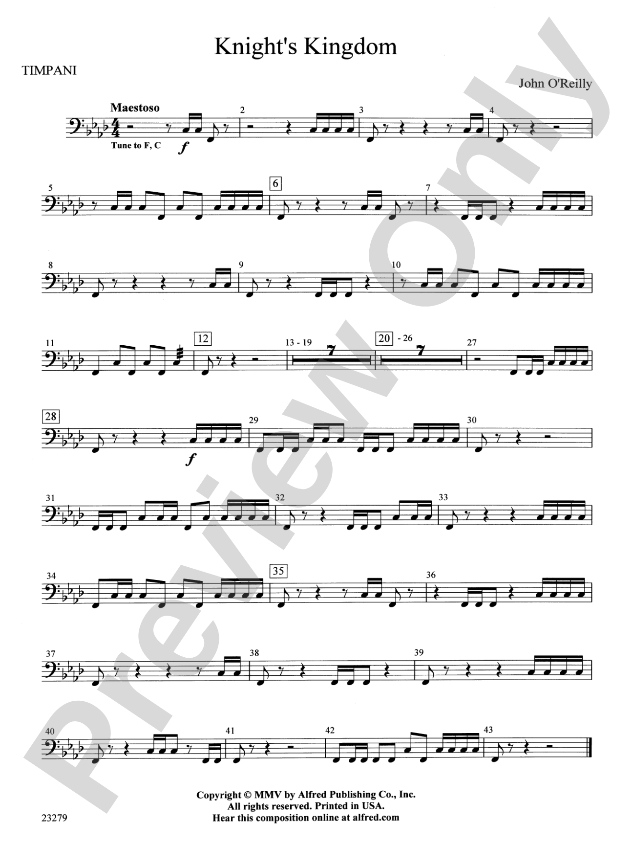 Knight's Kingdom: Timpani