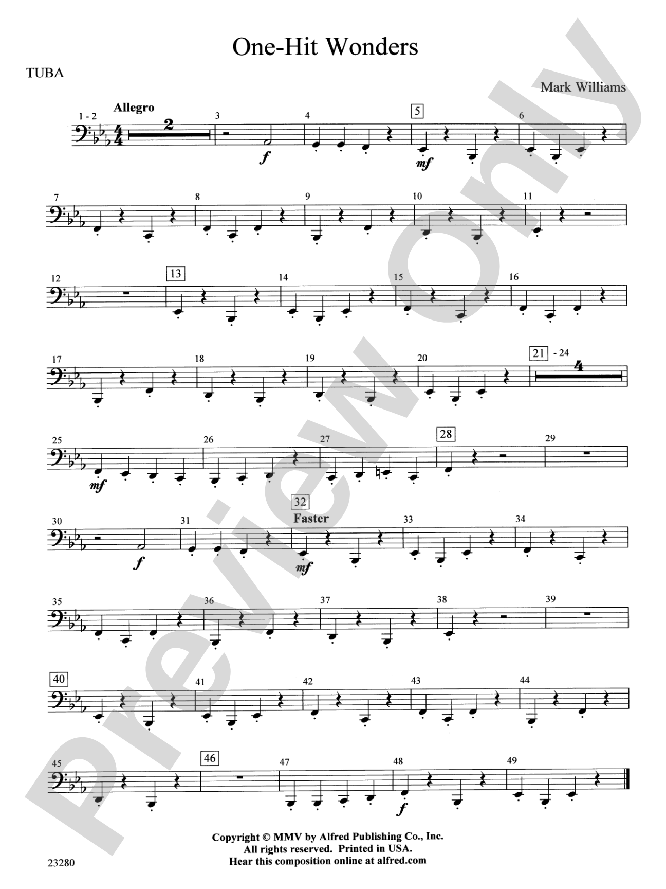 One-Hit Wonders: Tuba