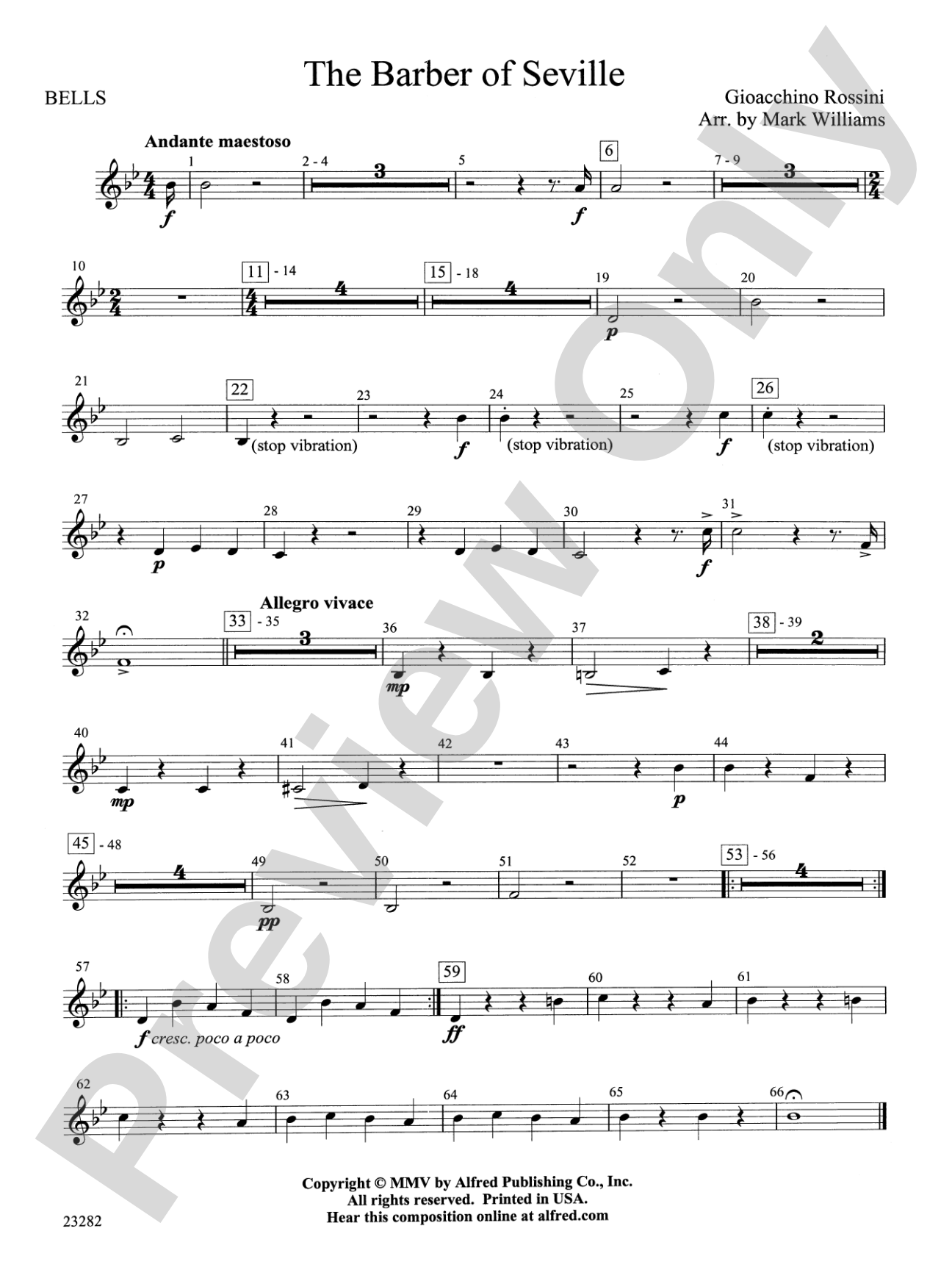The Barber of Seville: Bells