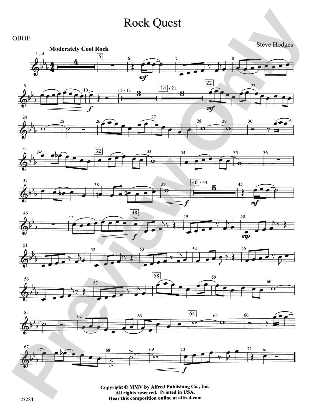 Rock Quest: Oboe