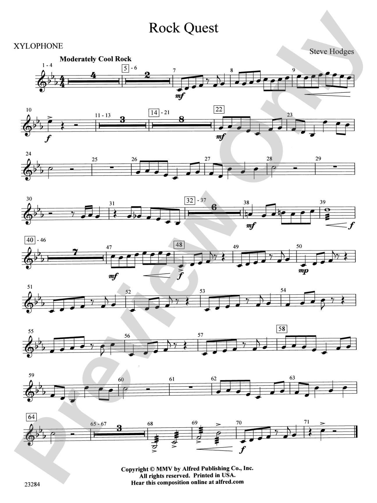 Rock Quest: Xylophone