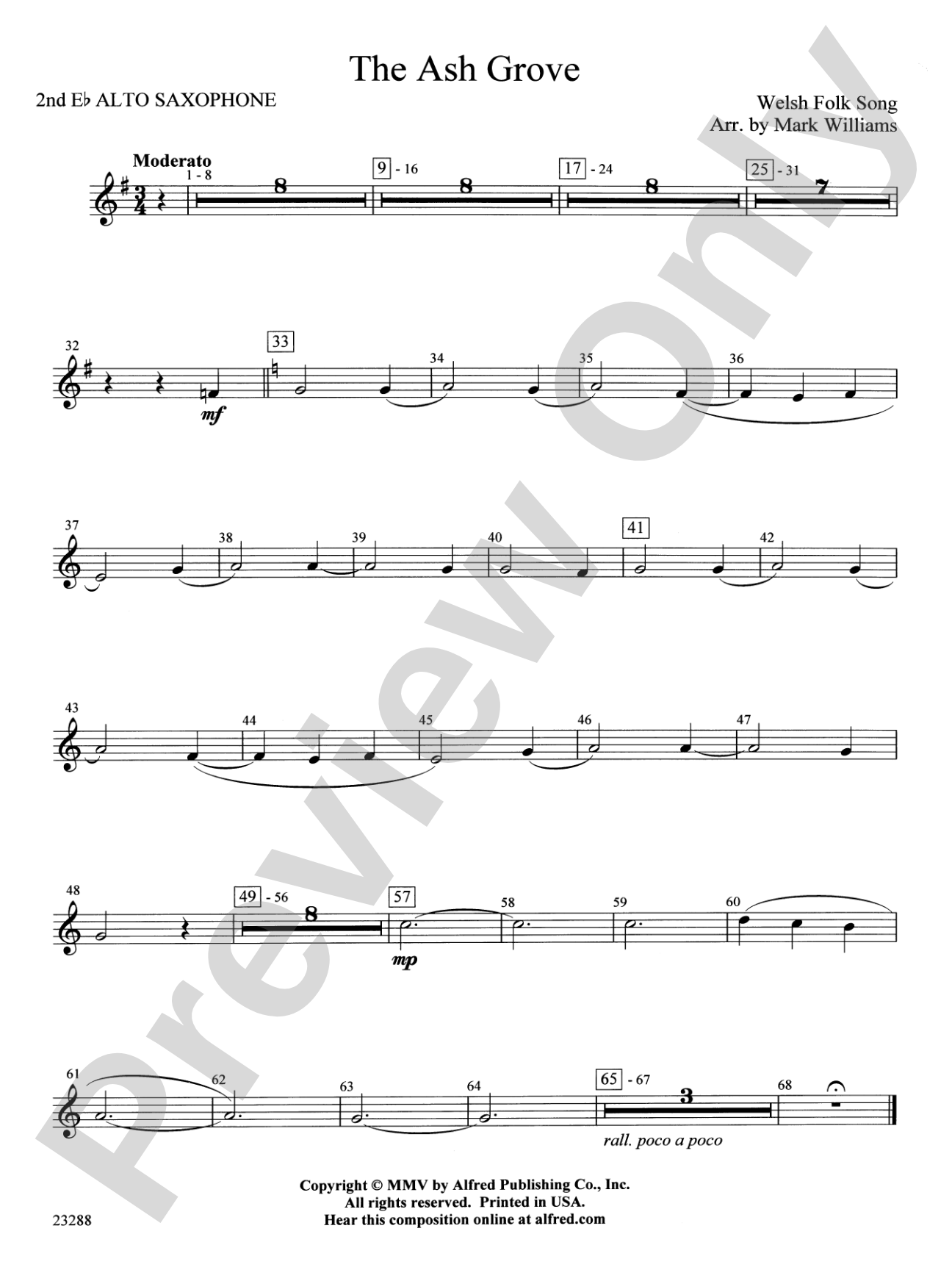 The Ash Grove: 2nd E-flat Alto Saxophone